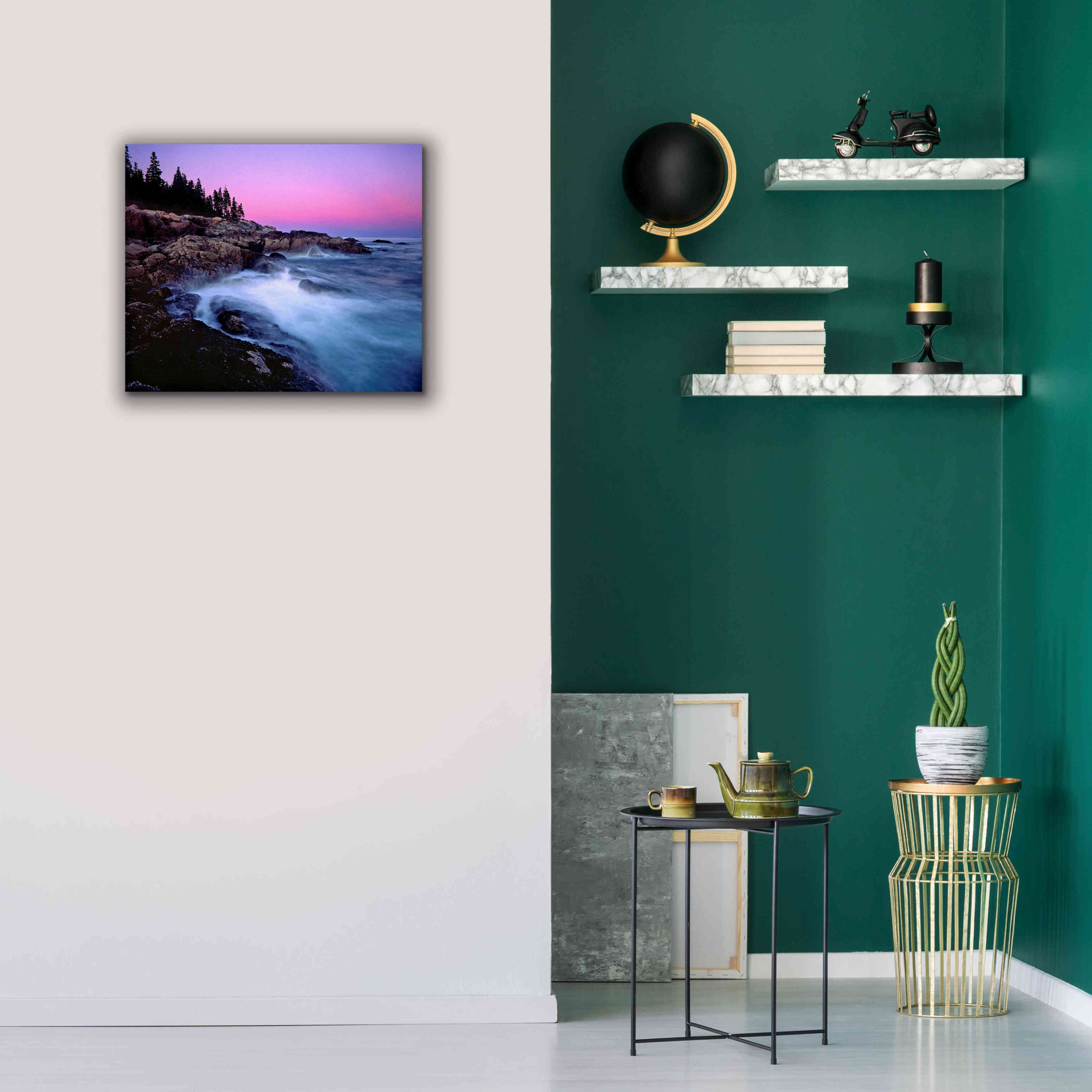'Acadia Dusk' by Mike Jones, Giclee Canvas Wall Art,24 x 20