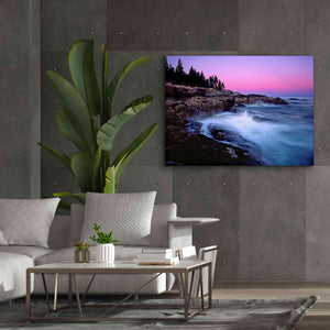 'Acadia Dusk' by Mike Jones, Giclee Canvas Wall Art,54 x 40