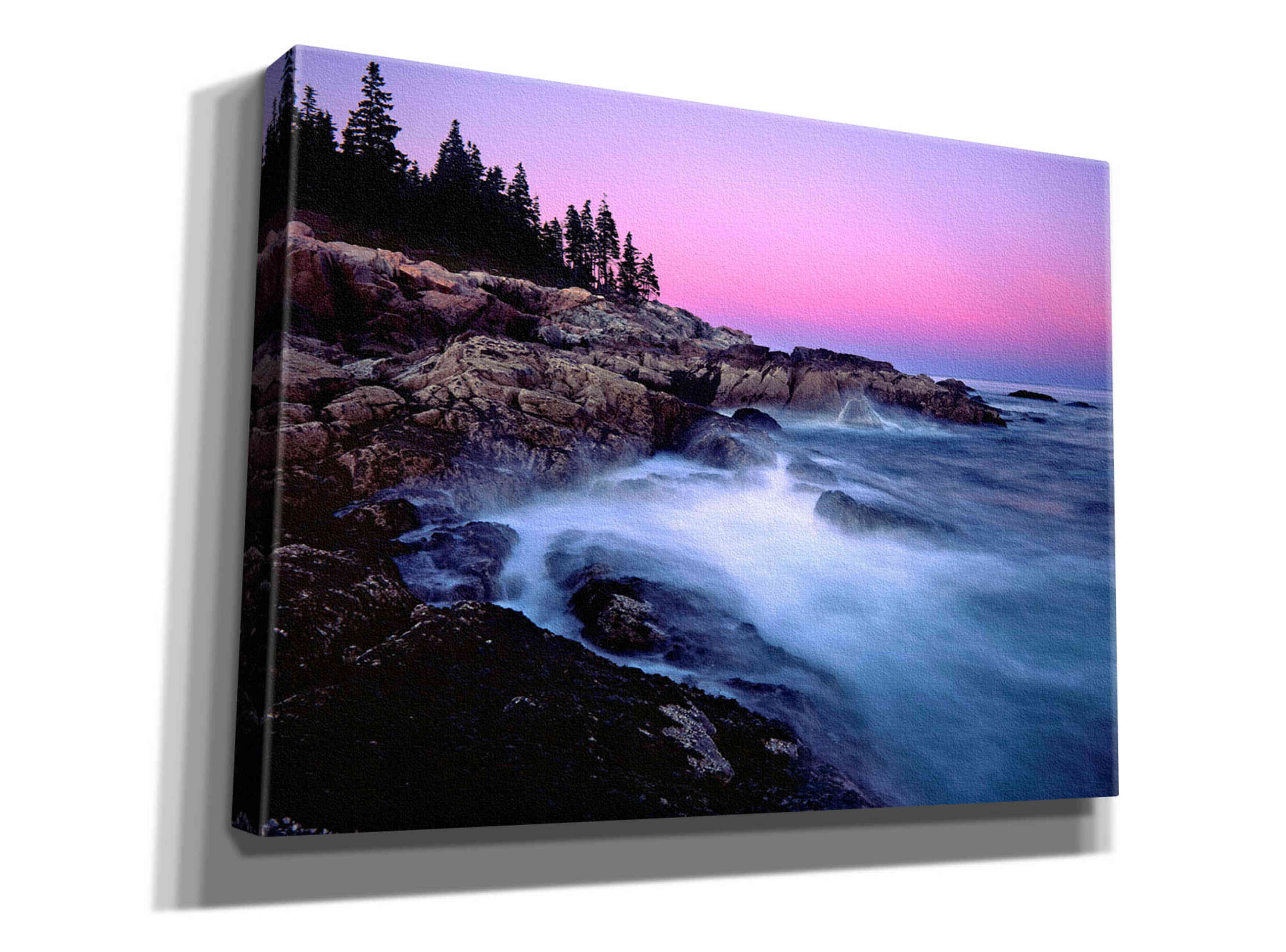 'Acadia Dusk' by Mike Jones, Giclee Canvas Wall Art