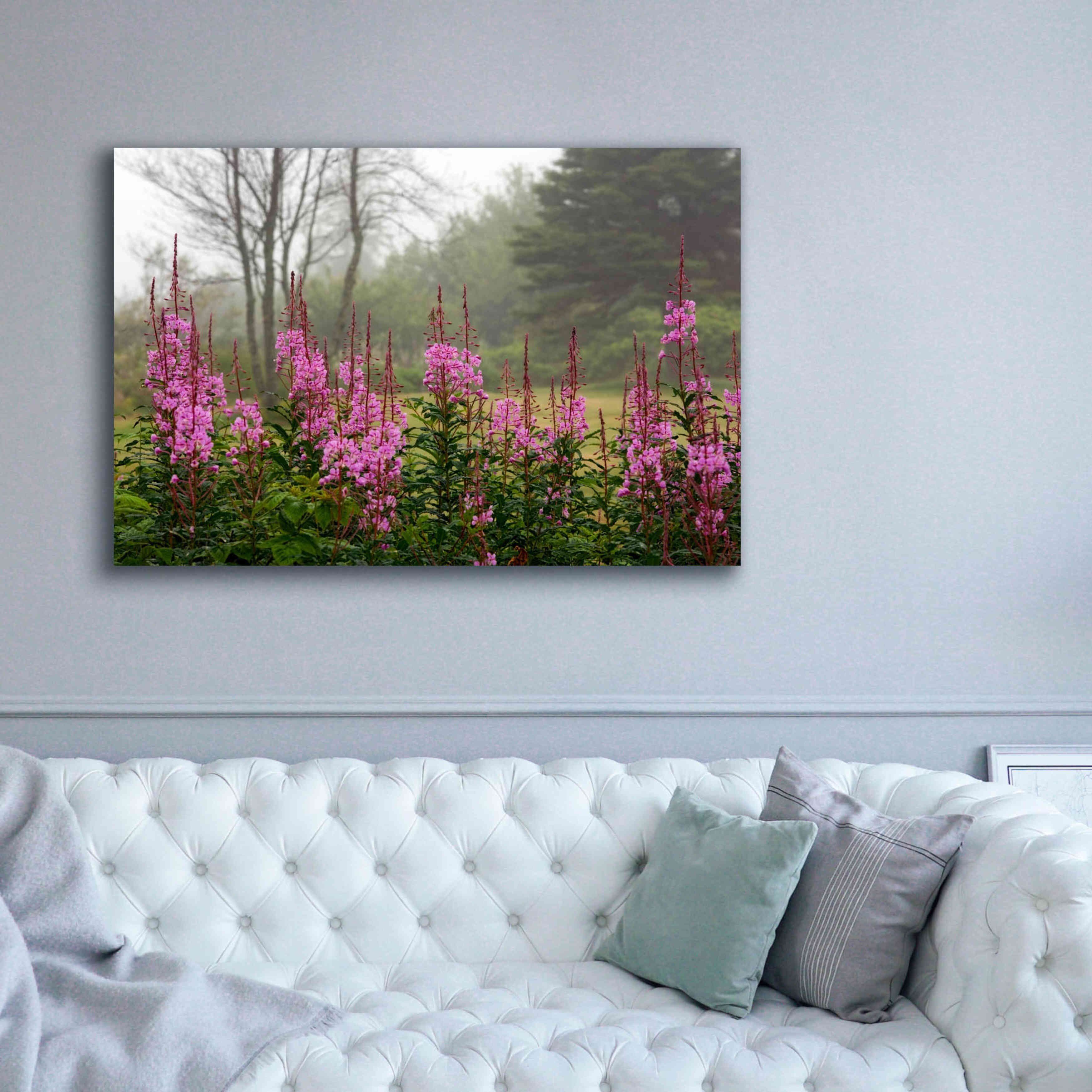 'Campobello Lupine' by Mike Jones, Giclee Canvas Wall Art,60 x 40