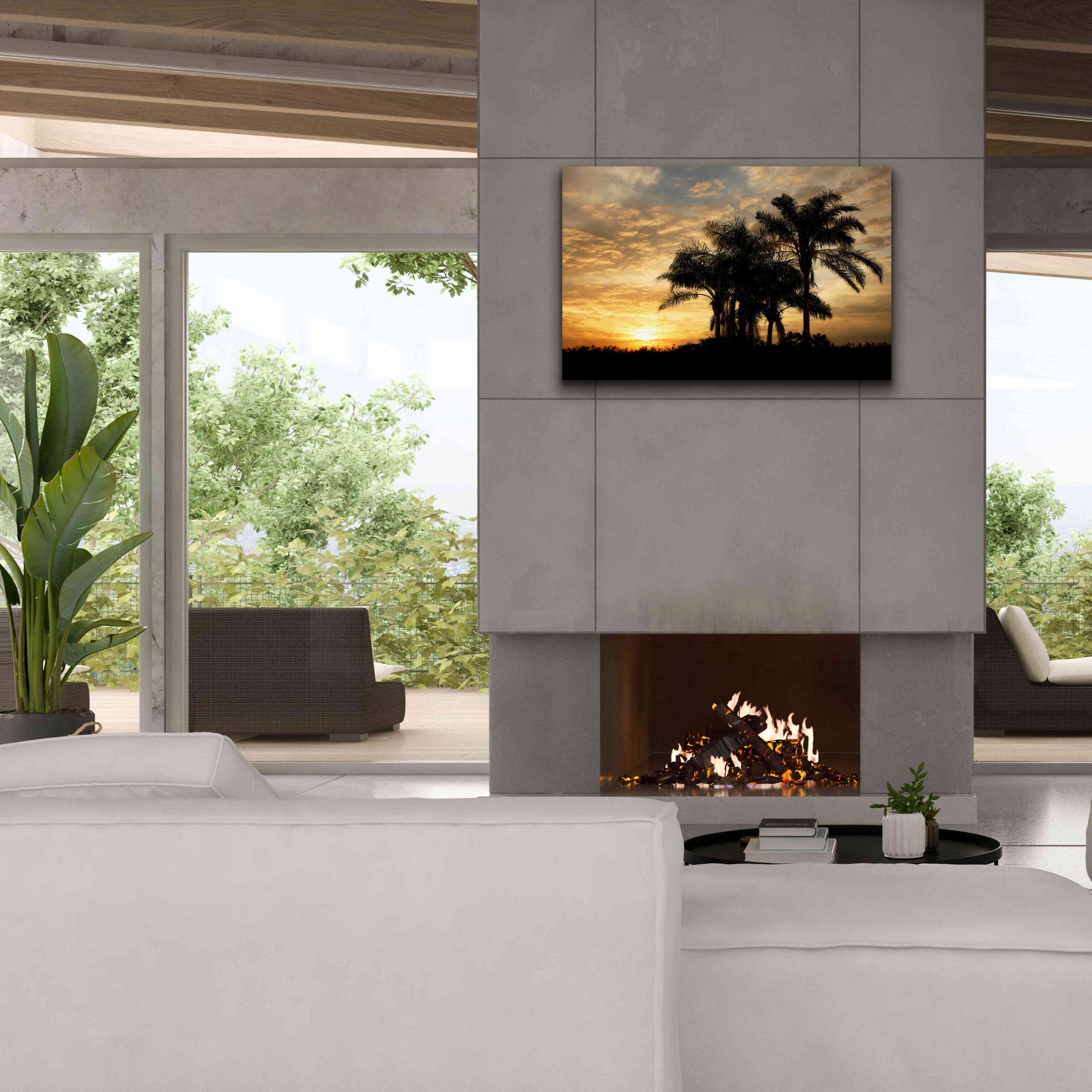 'Everglades Sunrise' by Mike Jones, Giclee Canvas Wall Art,40 x 26