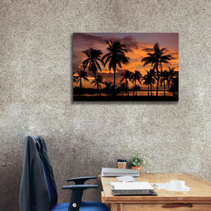 'Marathon Key Sunset' by Mike Jones, Giclee Canvas Wall Art,40 x 26