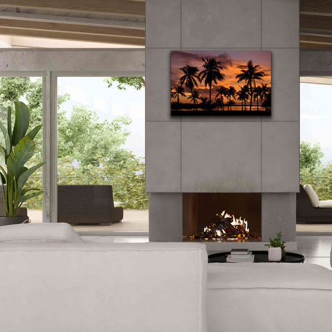 Image of 'Marathon Key Sunset' by Mike Jones, Giclee Canvas Wall Art,40 x 26