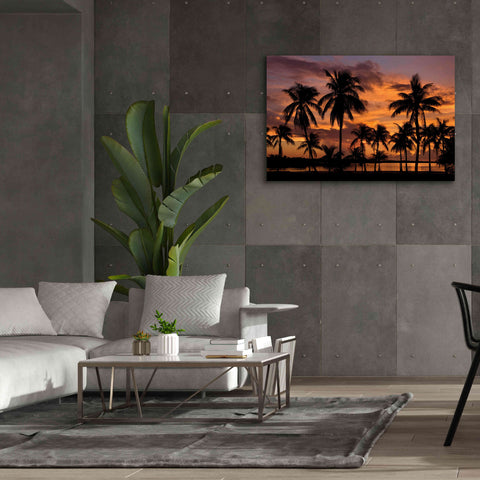 Image of 'Marathon Key Sunset' by Mike Jones, Giclee Canvas Wall Art,60 x 40