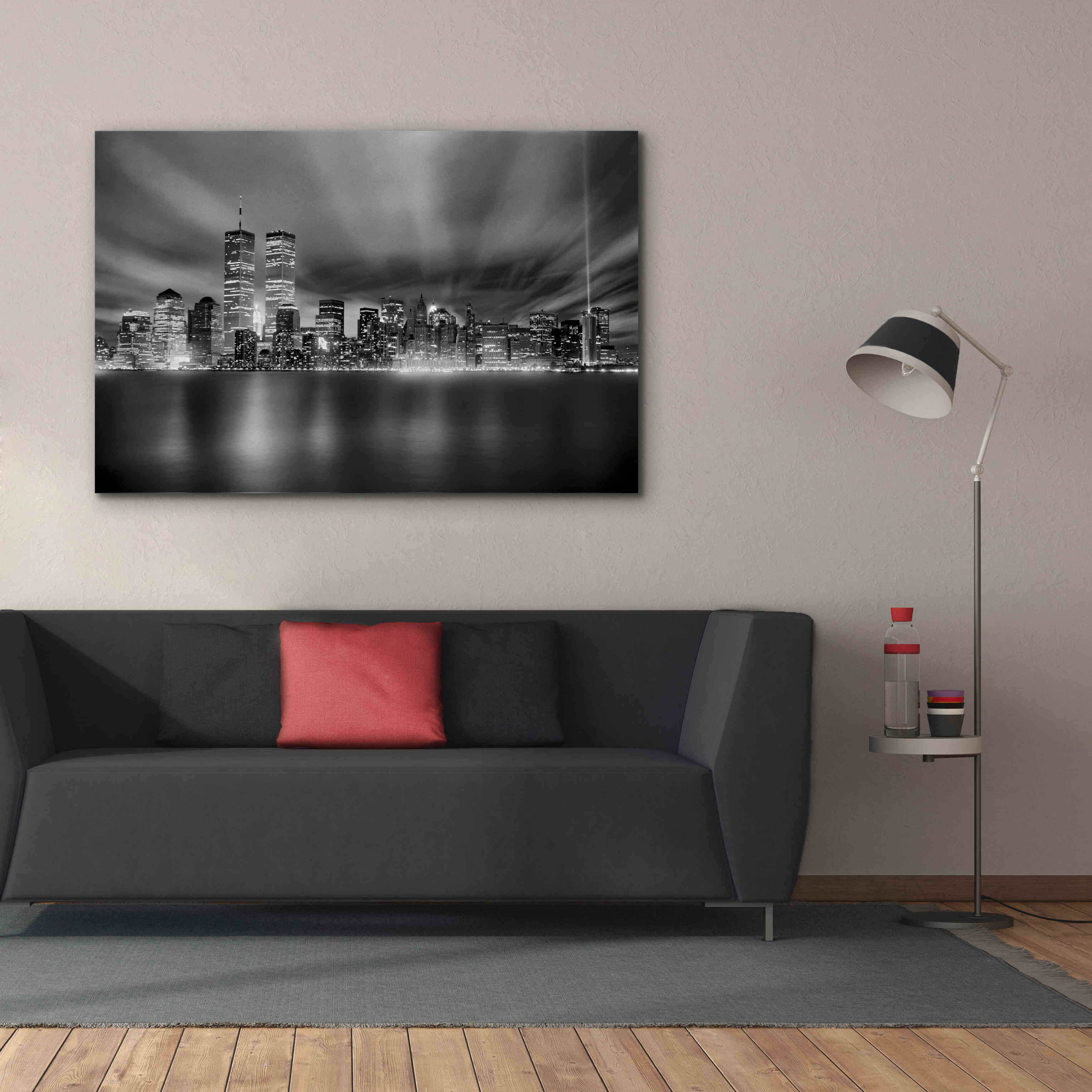 'NYC WTC Skyline' by Mike Jones, Giclee Canvas Wall Art,60 x 40