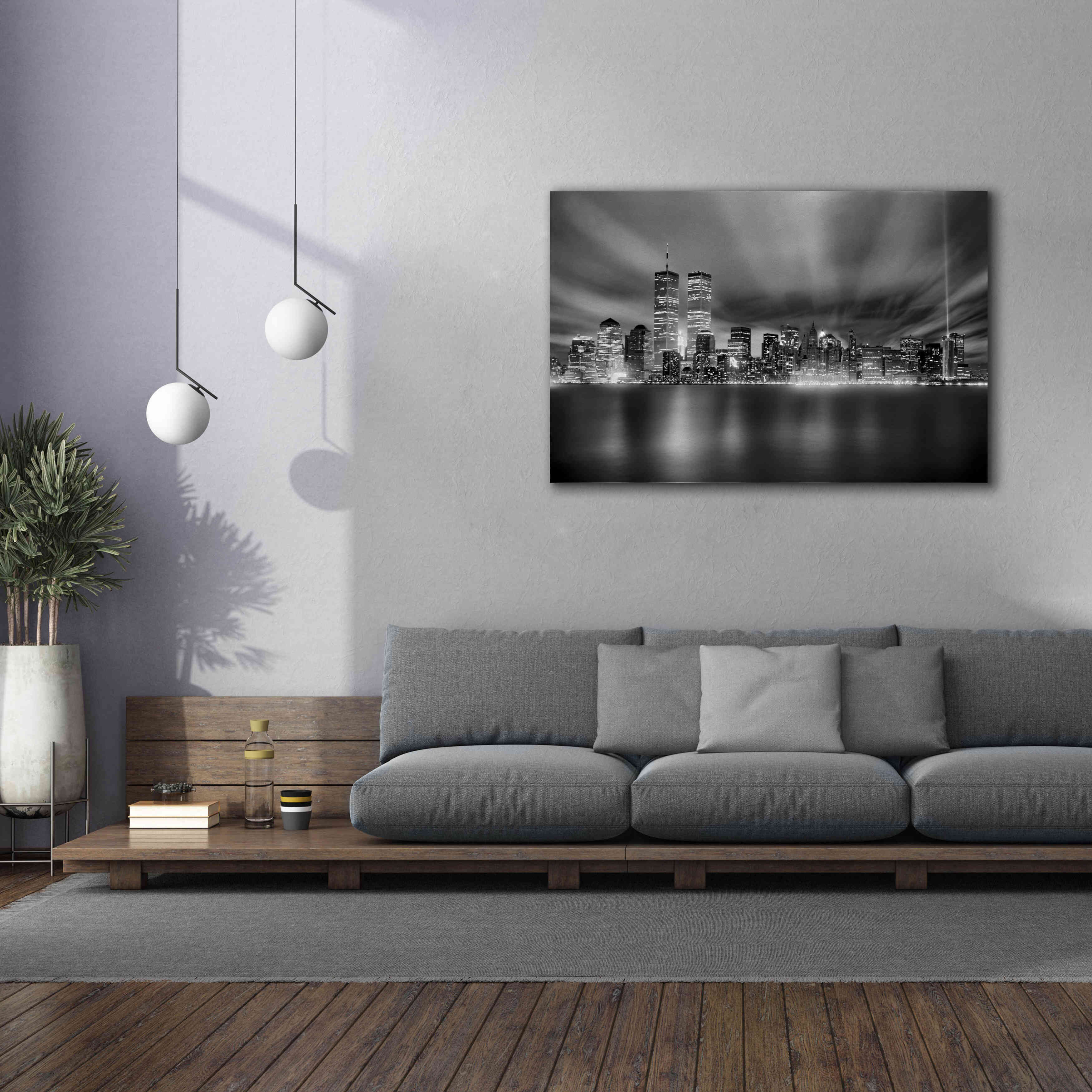 'NYC WTC Skyline' by Mike Jones, Giclee Canvas Wall Art,60 x 40