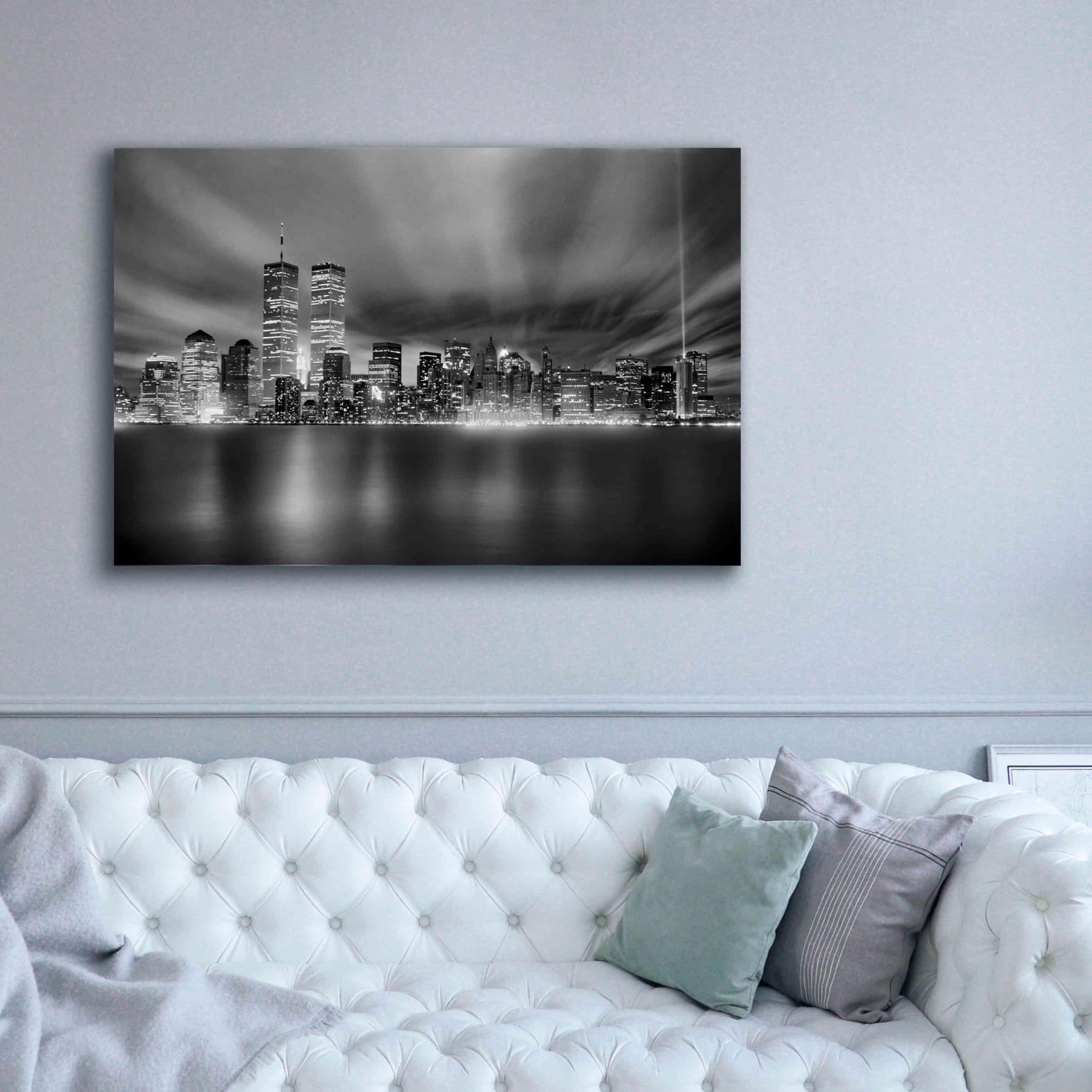 'NYC WTC Skyline' by Mike Jones, Giclee Canvas Wall Art,60 x 40