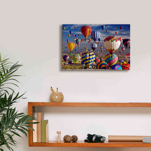 'Saturday Th' by Mike Jones, Giclee Canvas Wall Art,18 x 12