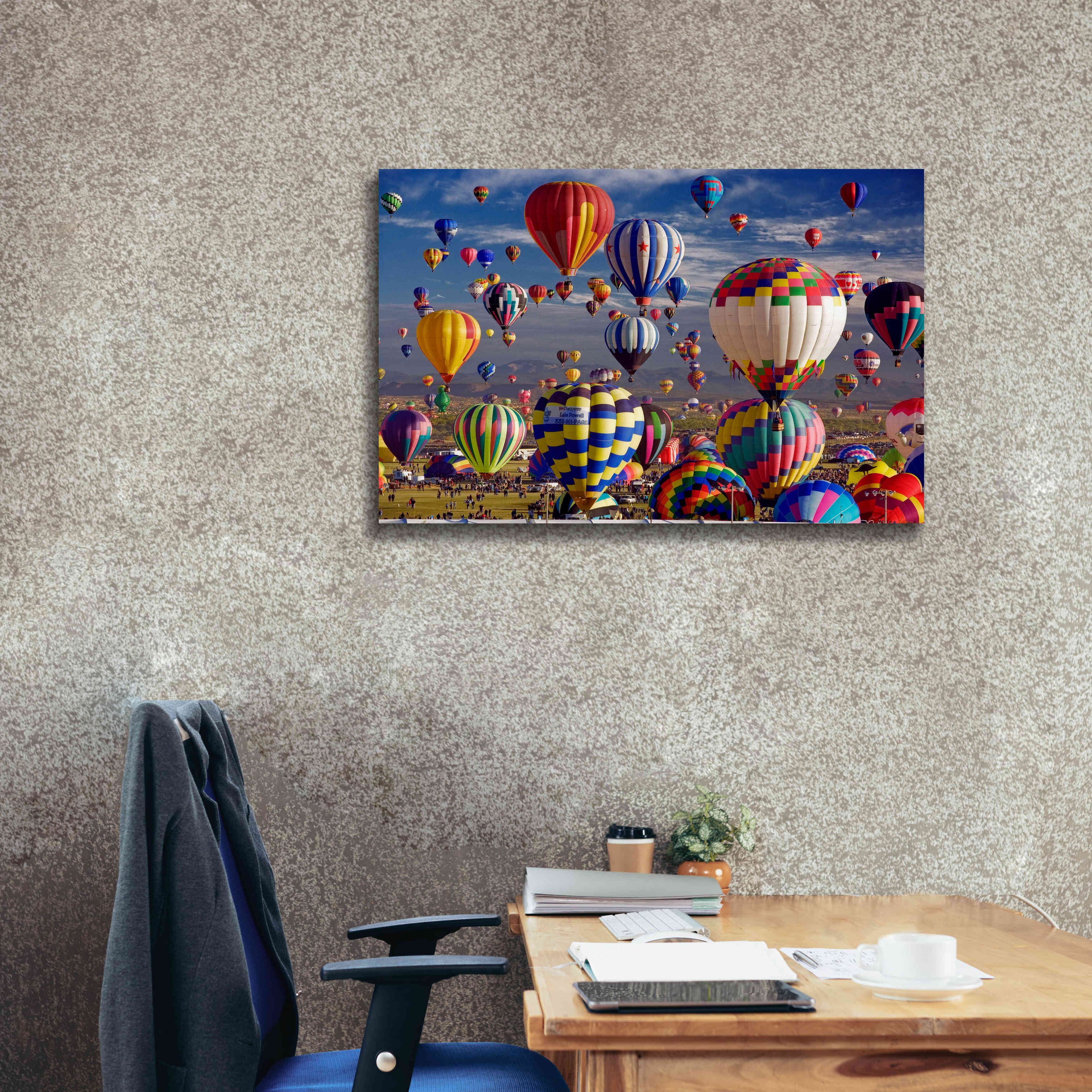 'Saturday Th' by Mike Jones, Giclee Canvas Wall Art,40 x 26