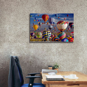 'Saturday Th' by Mike Jones, Giclee Canvas Wall Art,40 x 26
