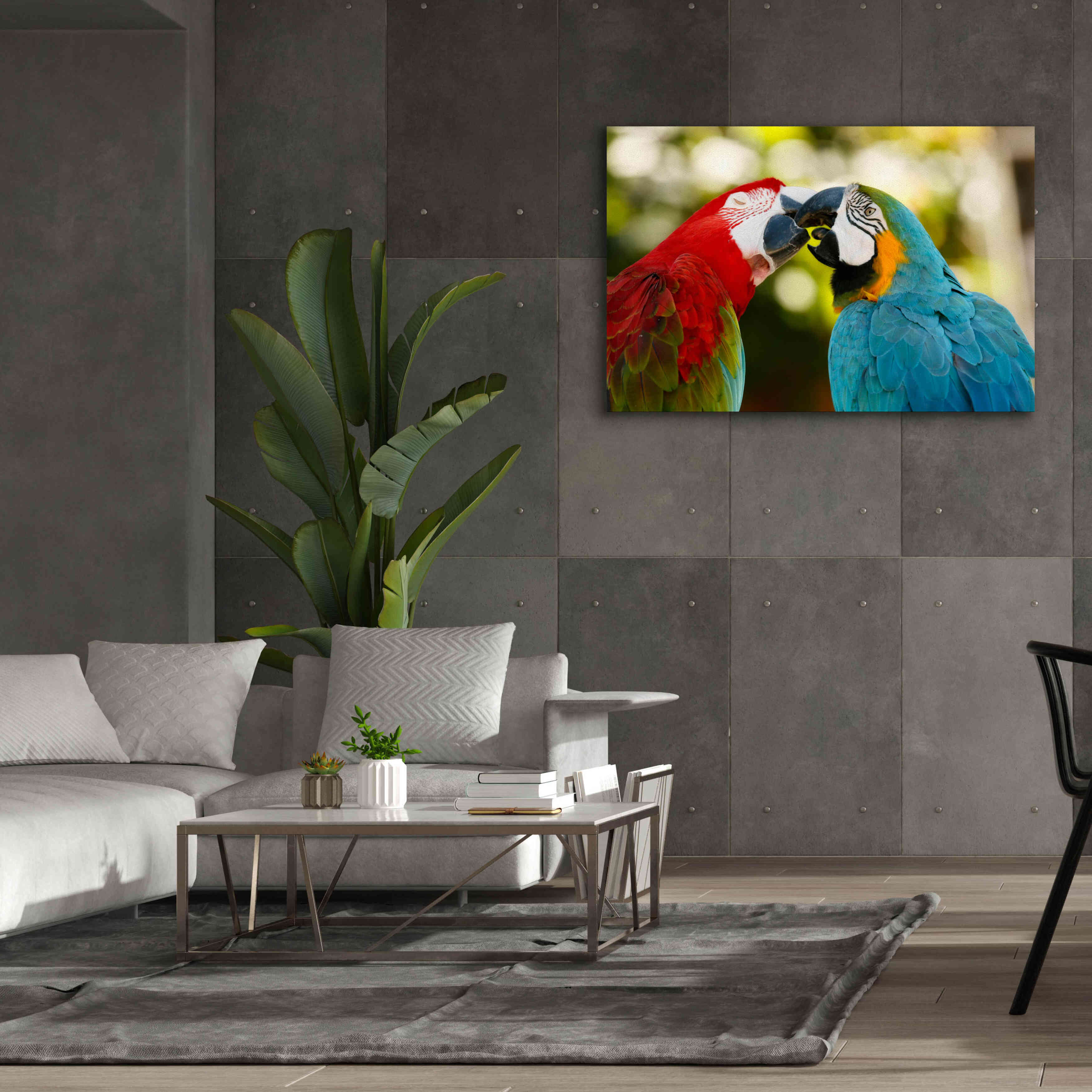'The Kiss' by Mike Jones, Giclee Canvas Wall Art,60 x 40