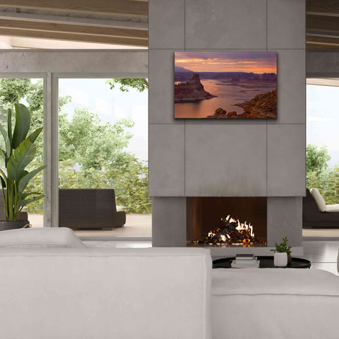 Image of 'Alstrom Point Sunrise' by Mike Jones, Giclee Canvas Wall Art,40 x 26