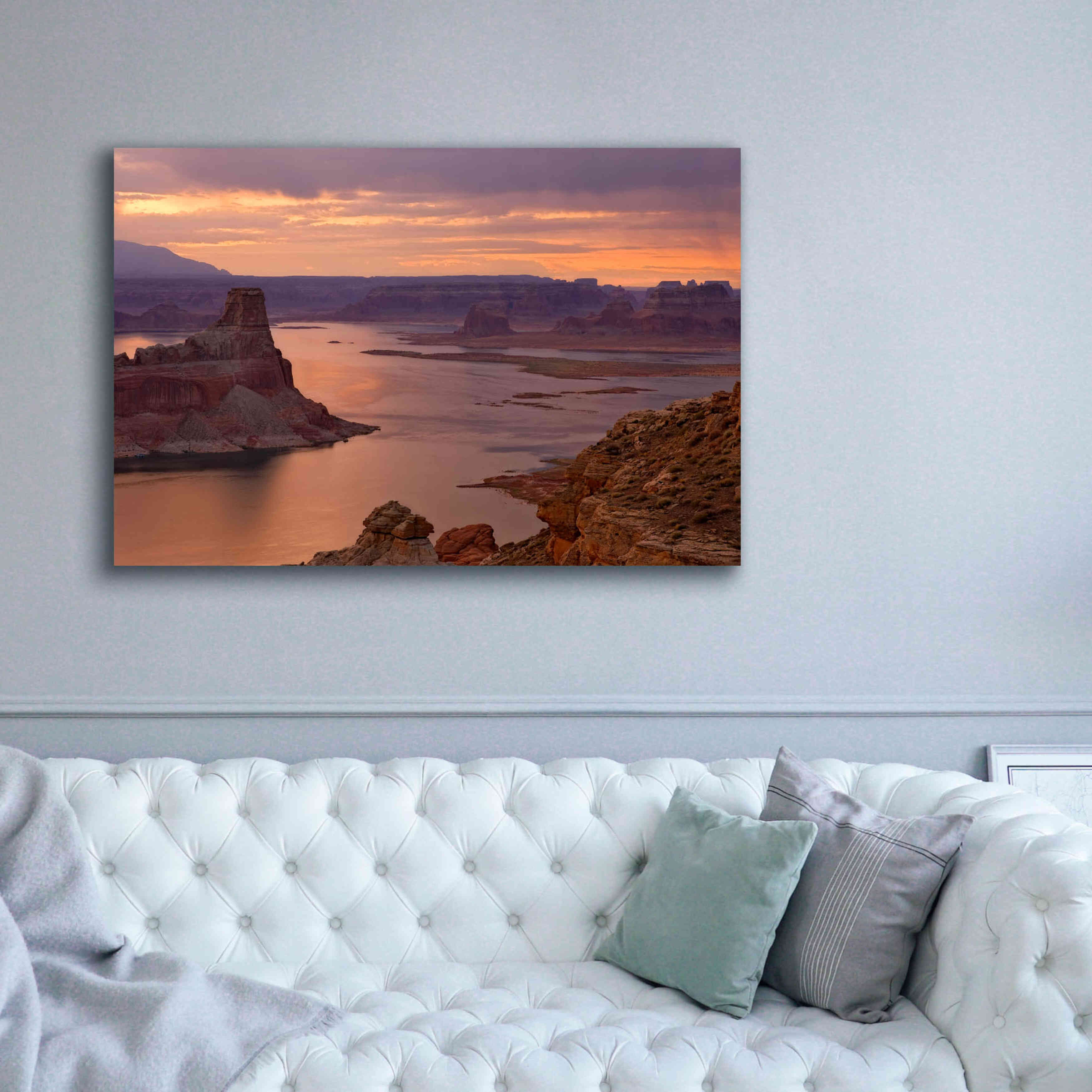 'Alstrom Point Sunrise' by Mike Jones, Giclee Canvas Wall Art,60 x 40