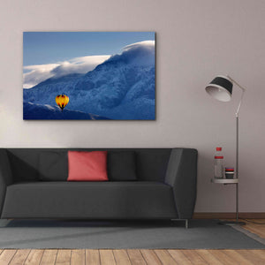 'Balloon Fiesta Snow' by Mike Jones, Giclee Canvas Wall Art,60 x 40