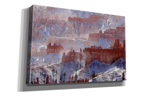 Image of 'Bryce Telephoto Snow' by Mike Jones, Giclee Canvas Wall Art