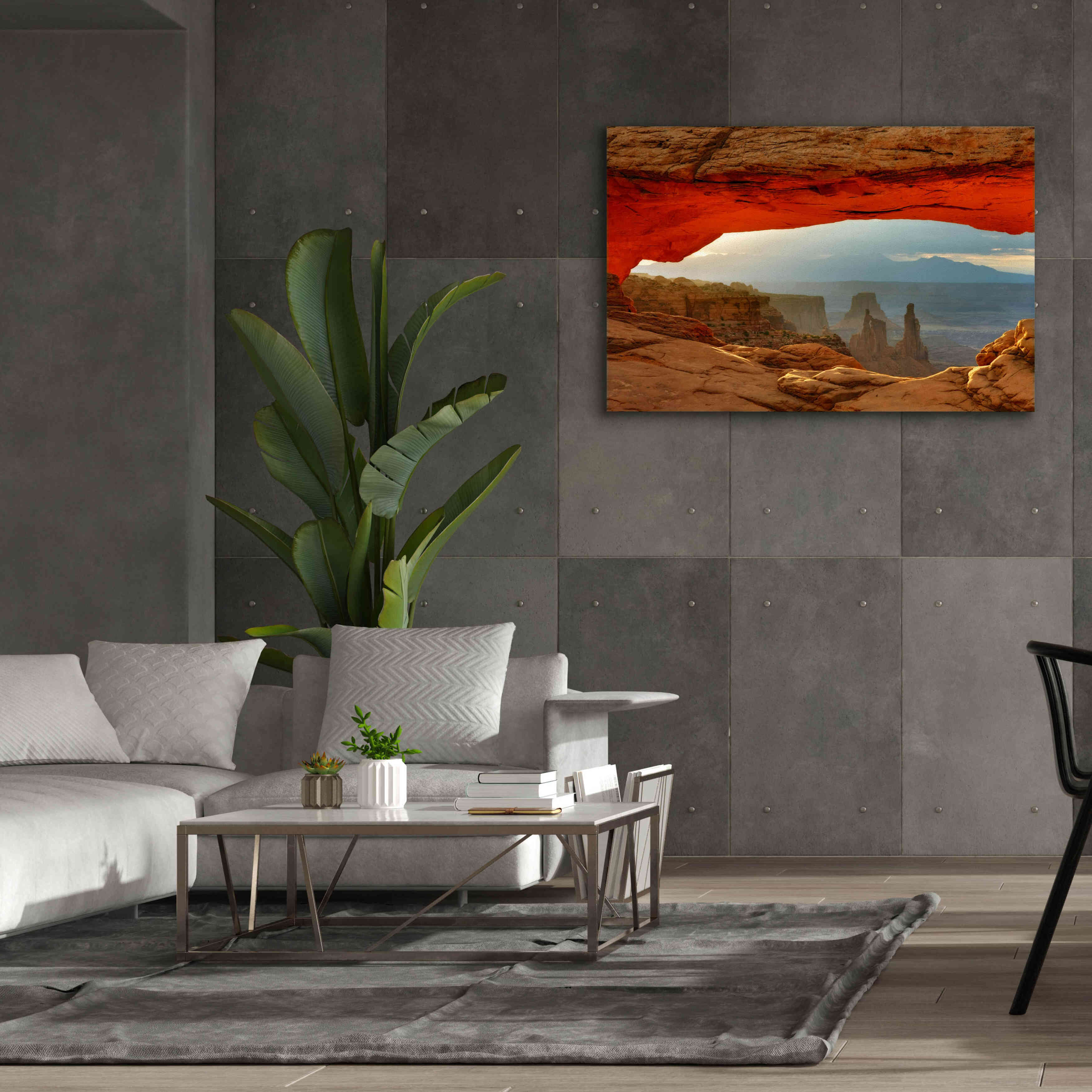 'Canyonlands Mesa Arch' by Mike Jones, Giclee Canvas Wall Art,60 x 40