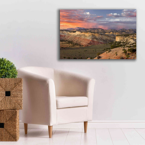 Image of 'Cottonwood Canyon Rd' by Mike Jones, Giclee Canvas Wall Art,40 x 26
