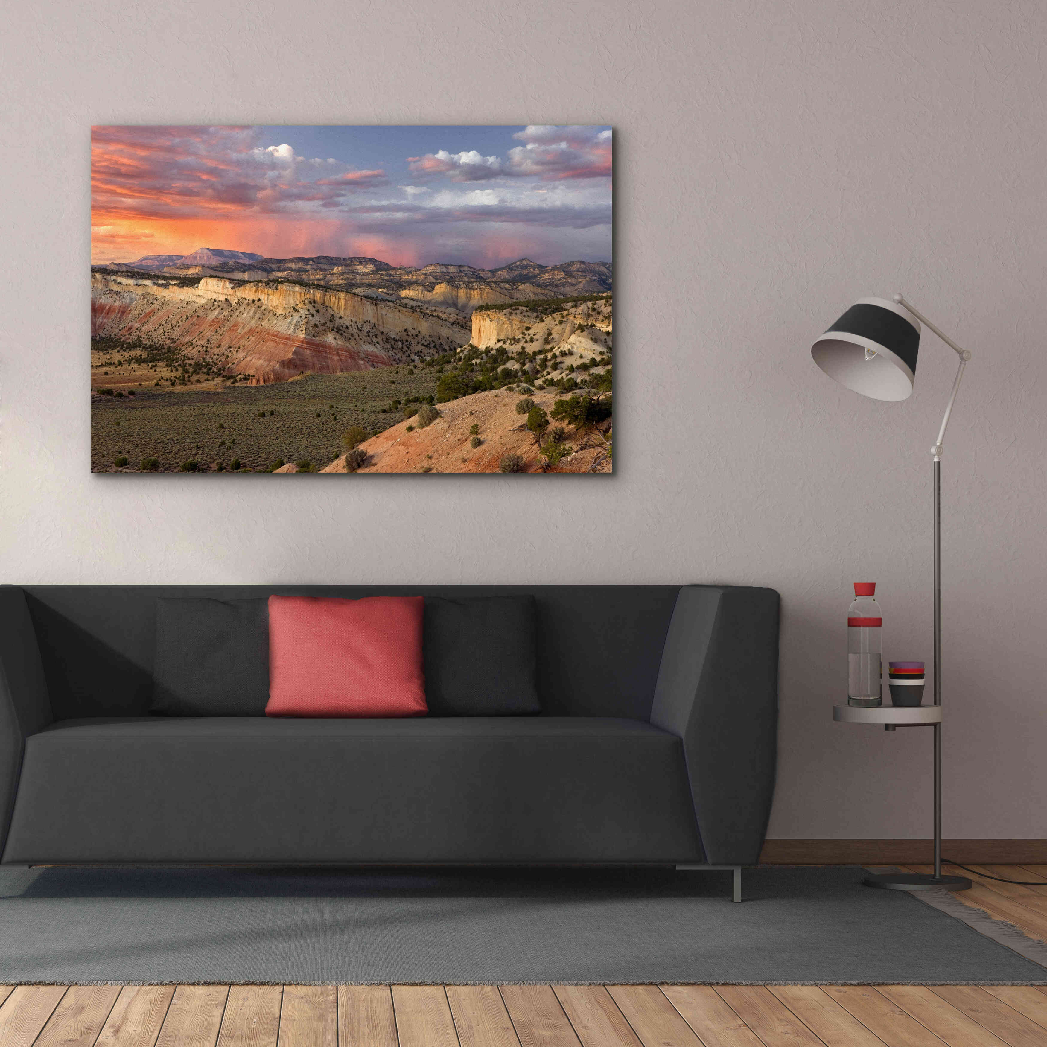 'Cottonwood Canyon Rd' by Mike Jones, Giclee Canvas Wall Art,60 x 40