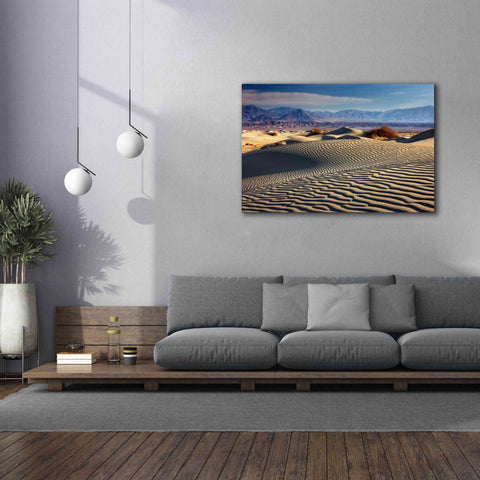 Image of 'Death Valley Mesquite Dunes' by Mike Jones, Giclee Canvas Wall Art,60 x 40