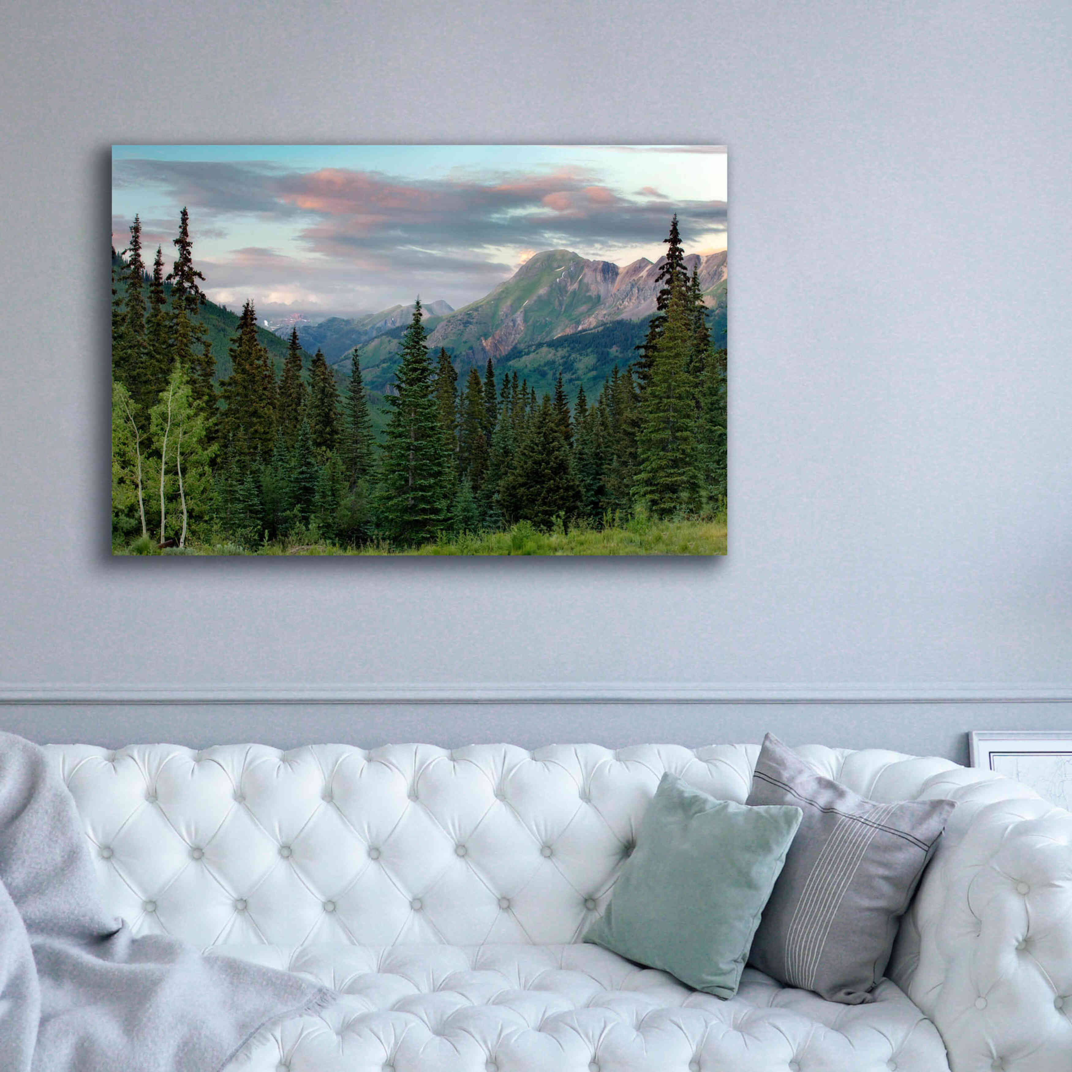 'Dusk Near Ouray' by Mike Jones, Giclee Canvas Wall Art,60 x 40