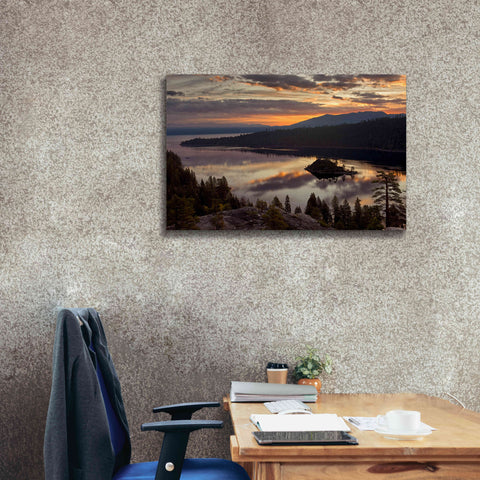 Image of 'Emerald Bay' by Mike Jones, Giclee Canvas Wall Art,40 x 26