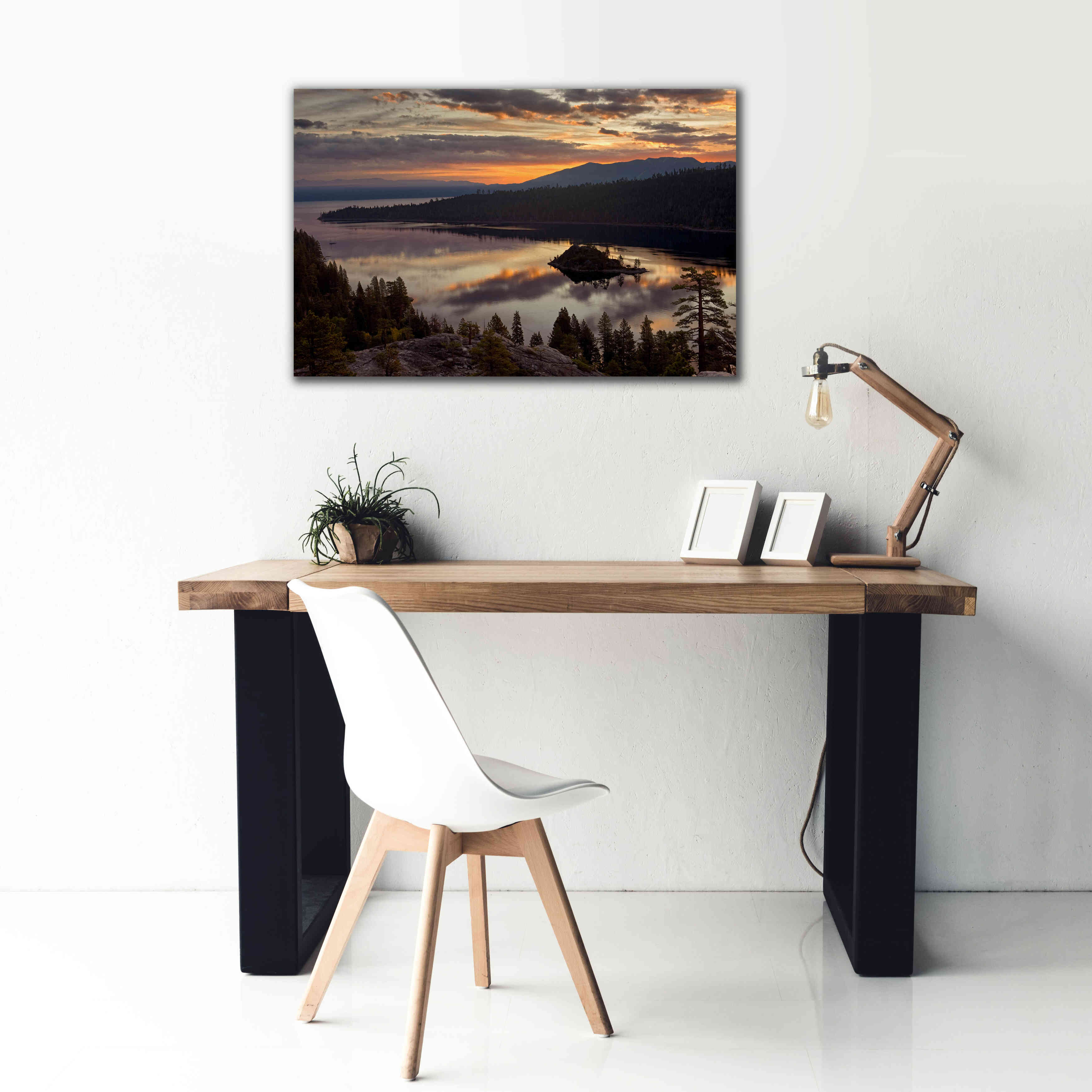 'Emerald Bay' by Mike Jones, Giclee Canvas Wall Art,40 x 26