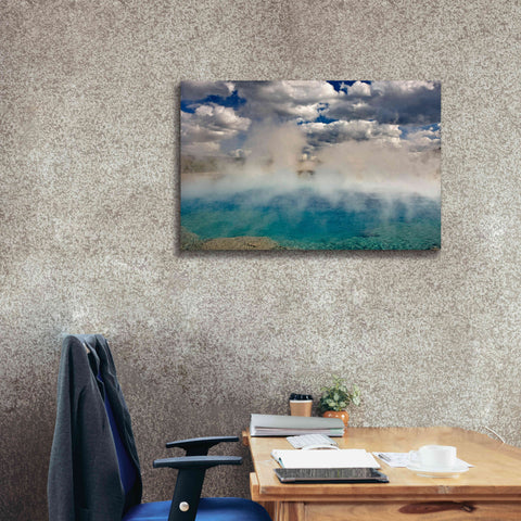 Image of 'Excelsior Geiser' by Mike Jones, Giclee Canvas Wall Art,40 x 26