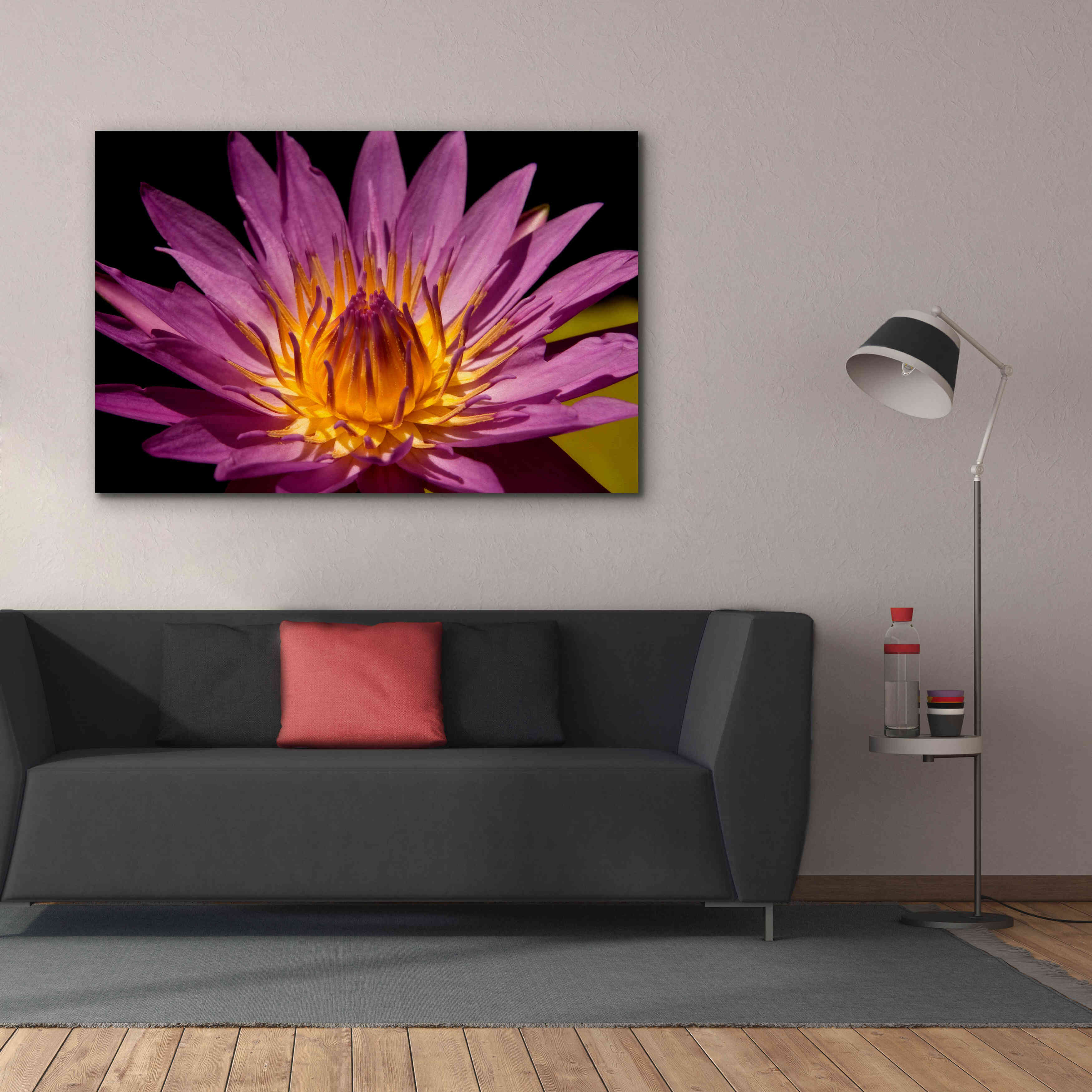 'Fairchild Gardens Lily' by Mike Jones, Giclee Canvas Wall Art,60 x 40