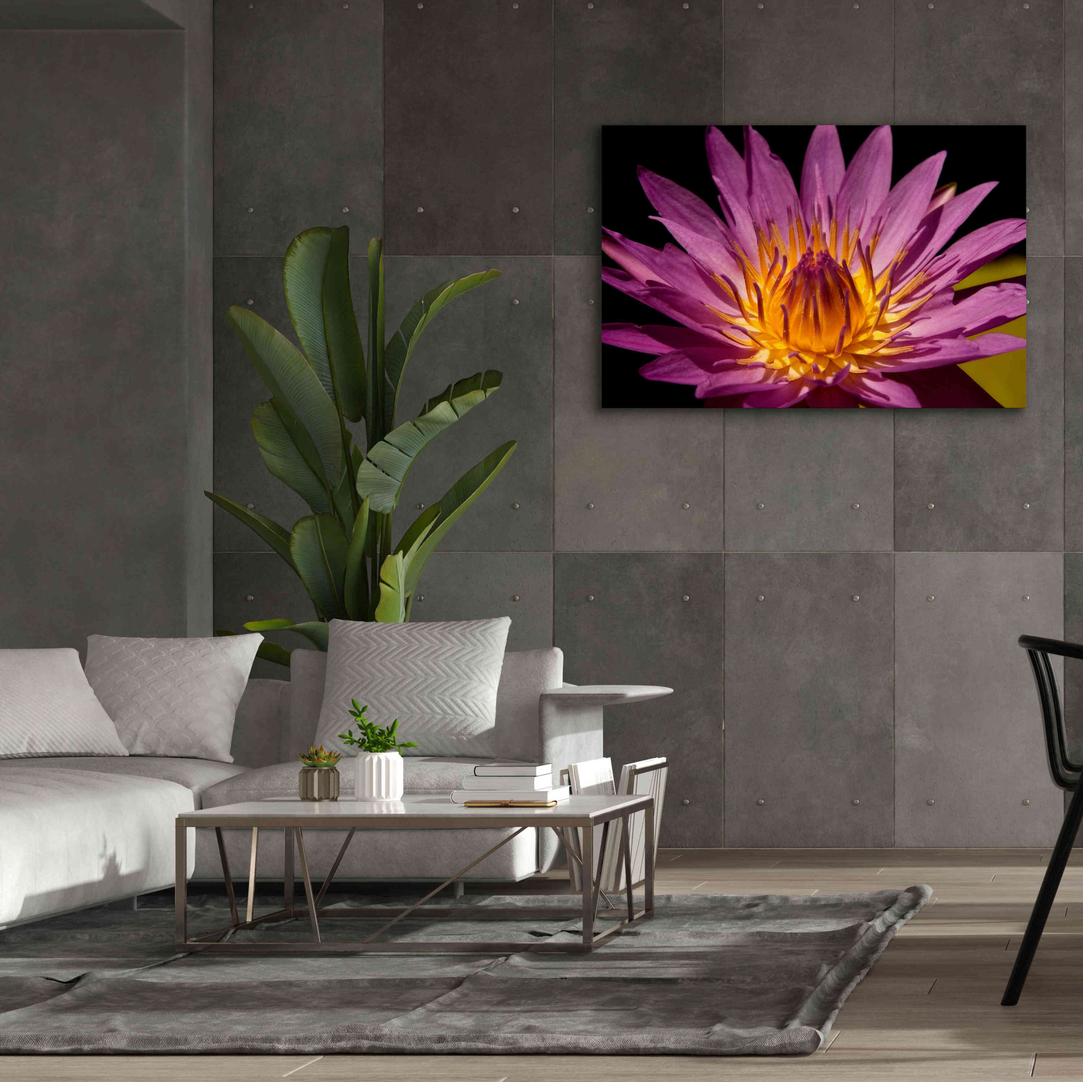 'Fairchild Gardens Lily' by Mike Jones, Giclee Canvas Wall Art,60 x 40