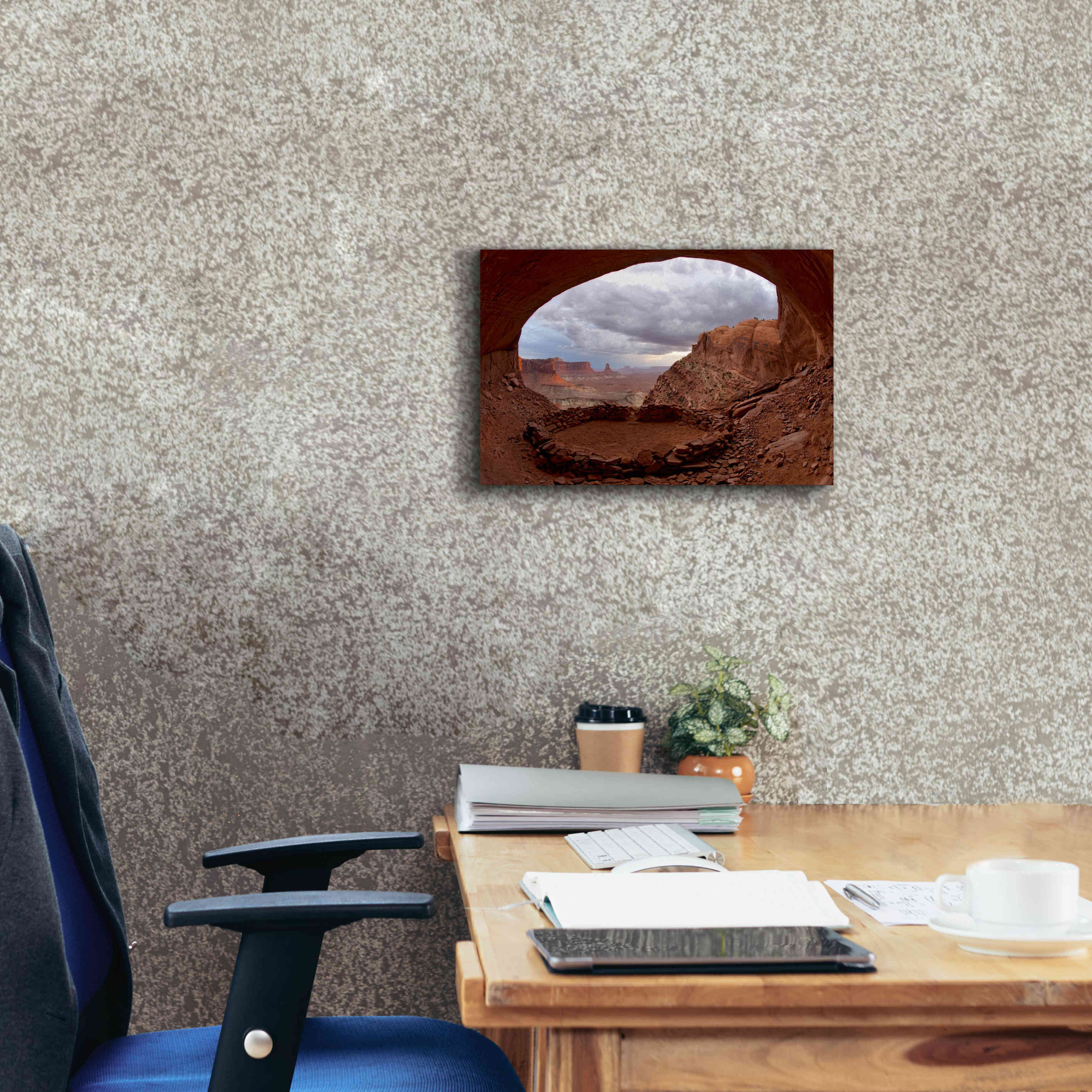 'False Kive Fisheye' by Mike Jones, Giclee Canvas Wall Art,18 x 12