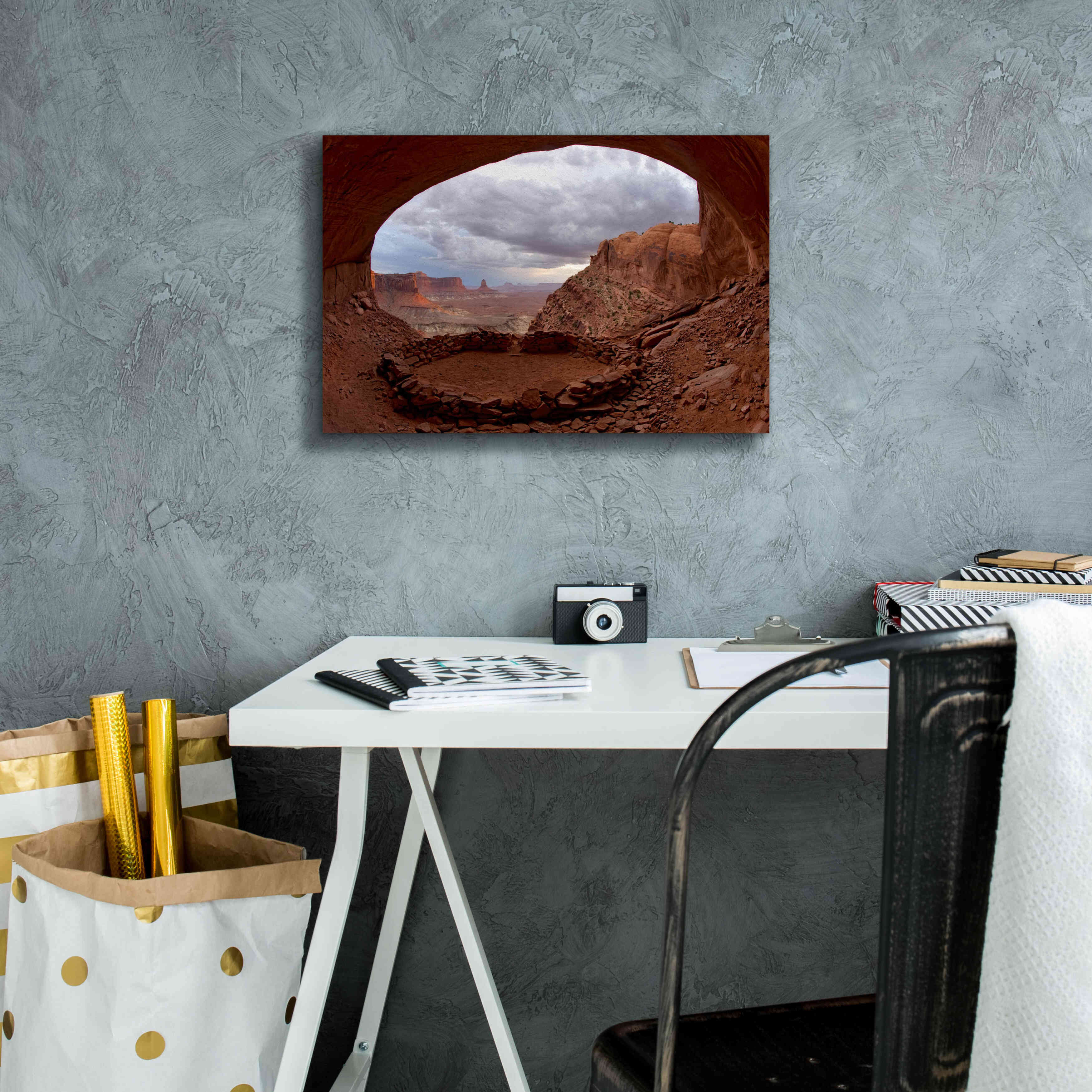 'False Kive Fisheye' by Mike Jones, Giclee Canvas Wall Art,18 x 12