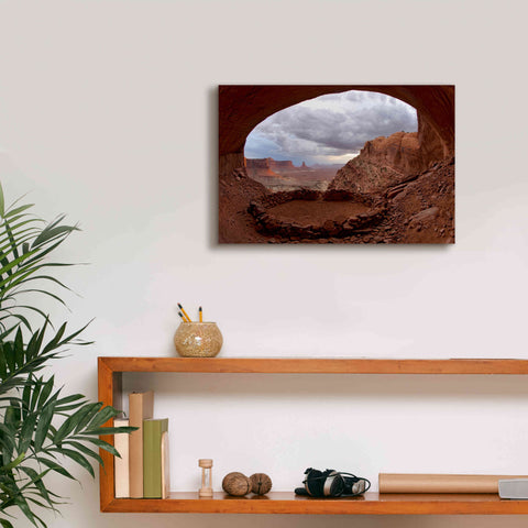 Image of 'False Kive Fisheye' by Mike Jones, Giclee Canvas Wall Art,18 x 12