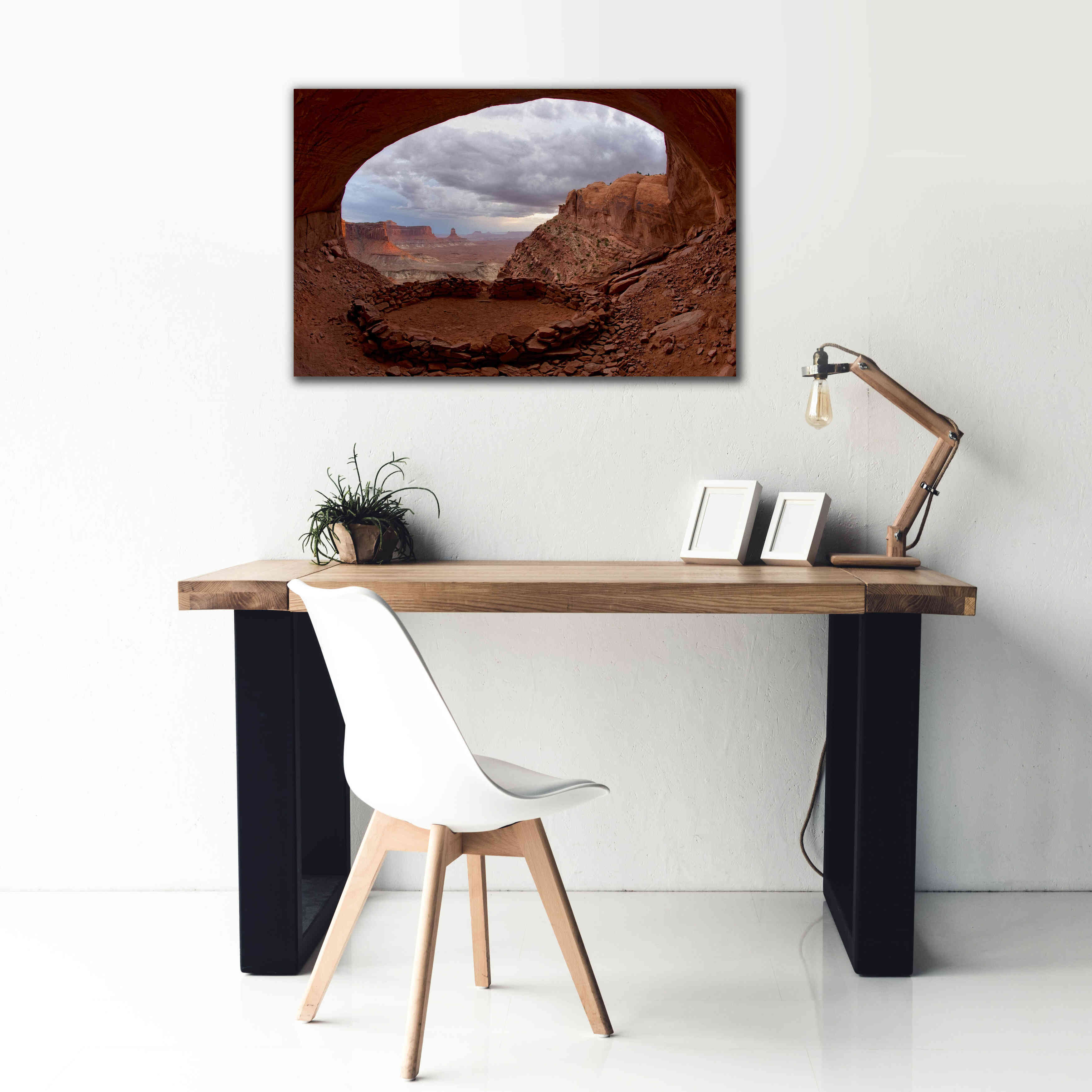 'False Kive Fisheye' by Mike Jones, Giclee Canvas Wall Art,40 x 26