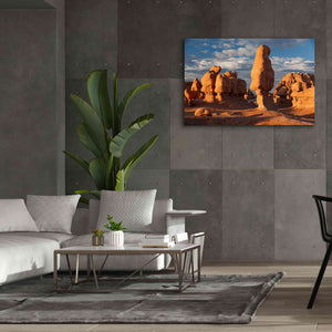 'Goblin Valley Tall Hoodoo' by Mike Jones, Giclee Canvas Wall Art,60 x 40