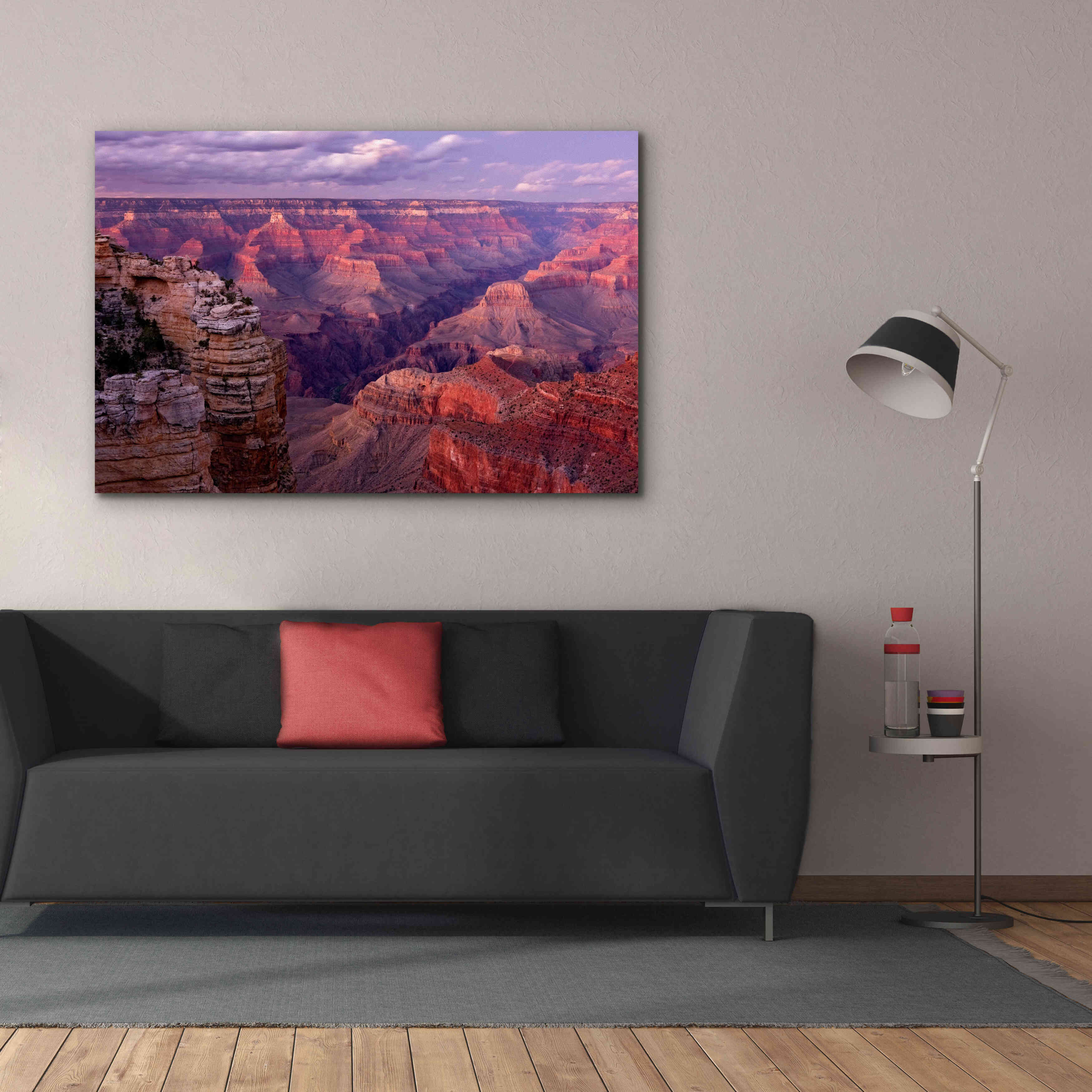 'Grand Canyon near Mather Point' by Mike Jones, Giclee Canvas Wall Art,60 x 40