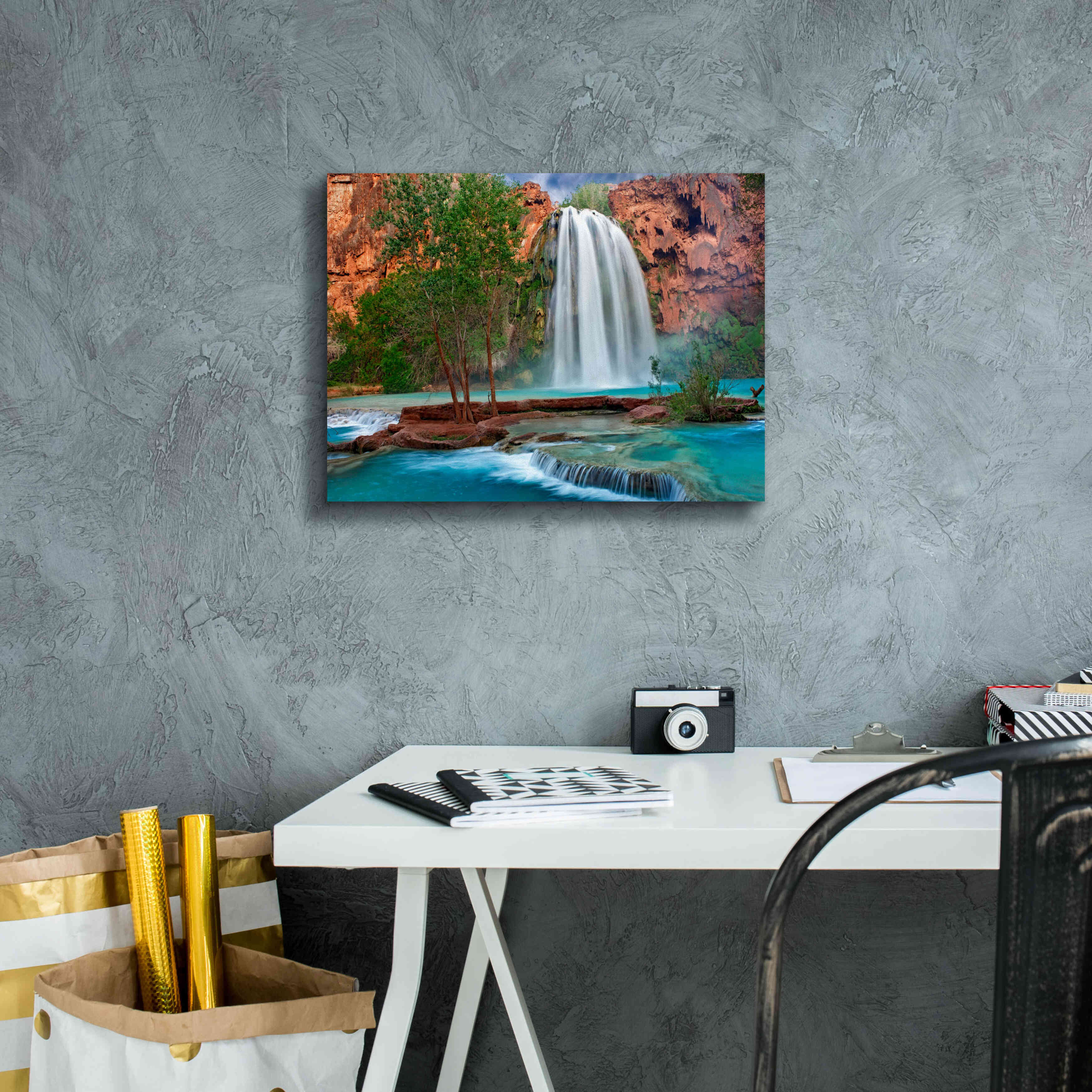 'Havasu Horizontal' by Mike Jones, Giclee Canvas Wall Art,16 x 12