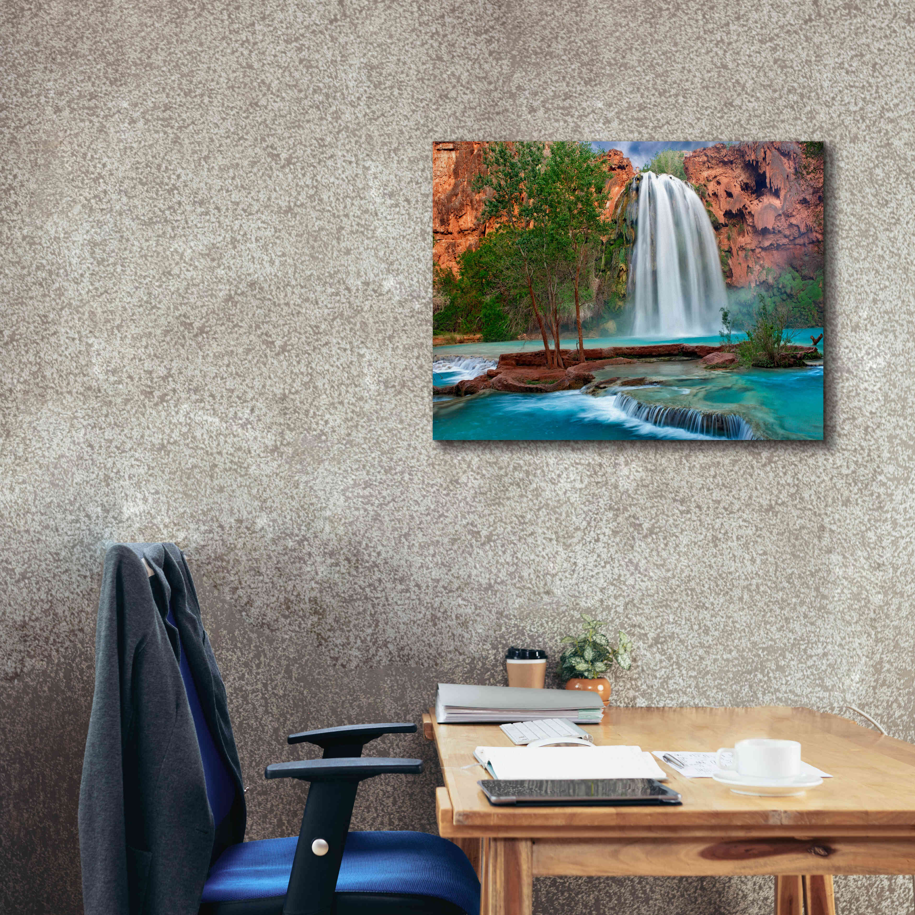 'Havasu Horizontal' by Mike Jones, Giclee Canvas Wall Art,34 x 26