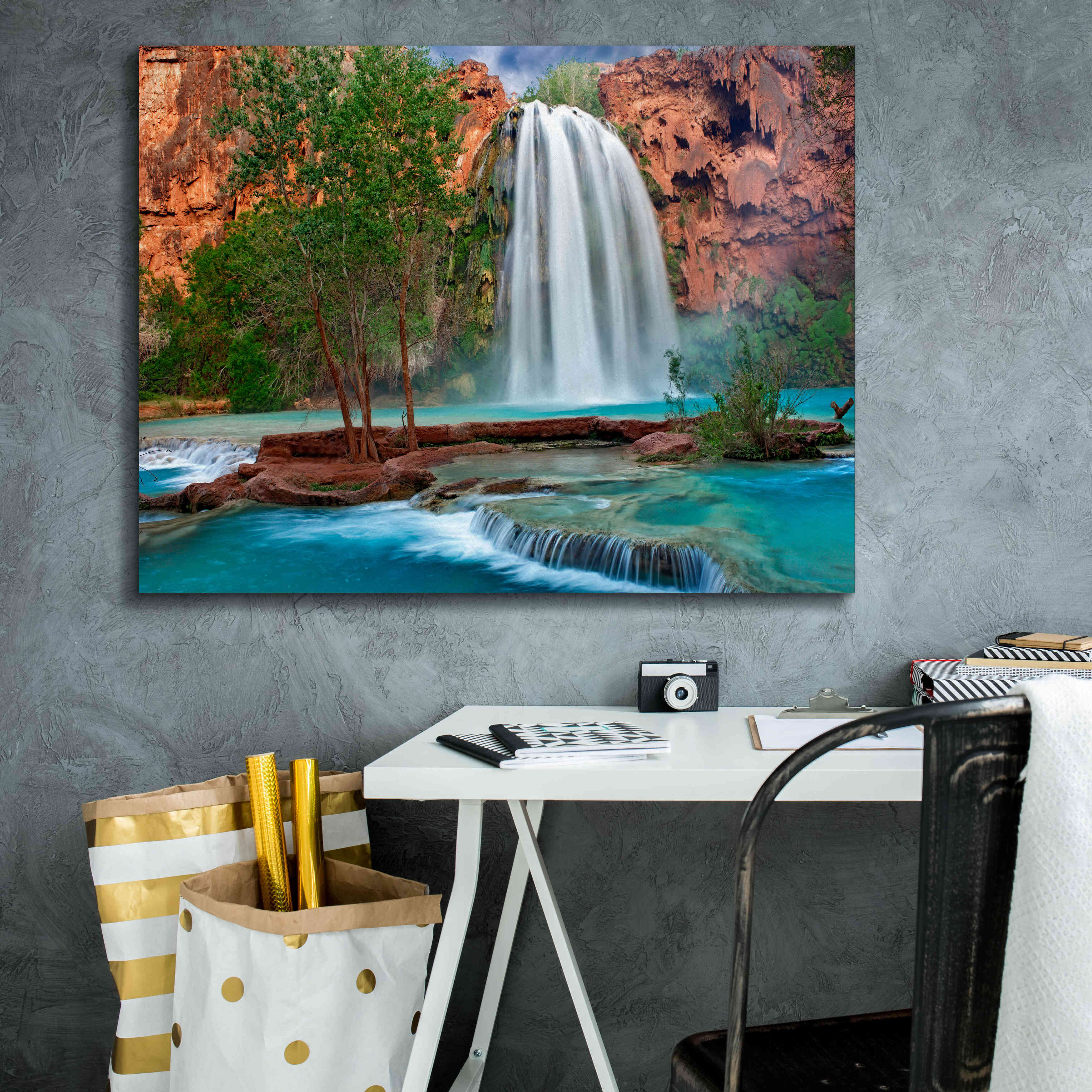 'Havasu Horizontal' by Mike Jones, Giclee Canvas Wall Art,34 x 26