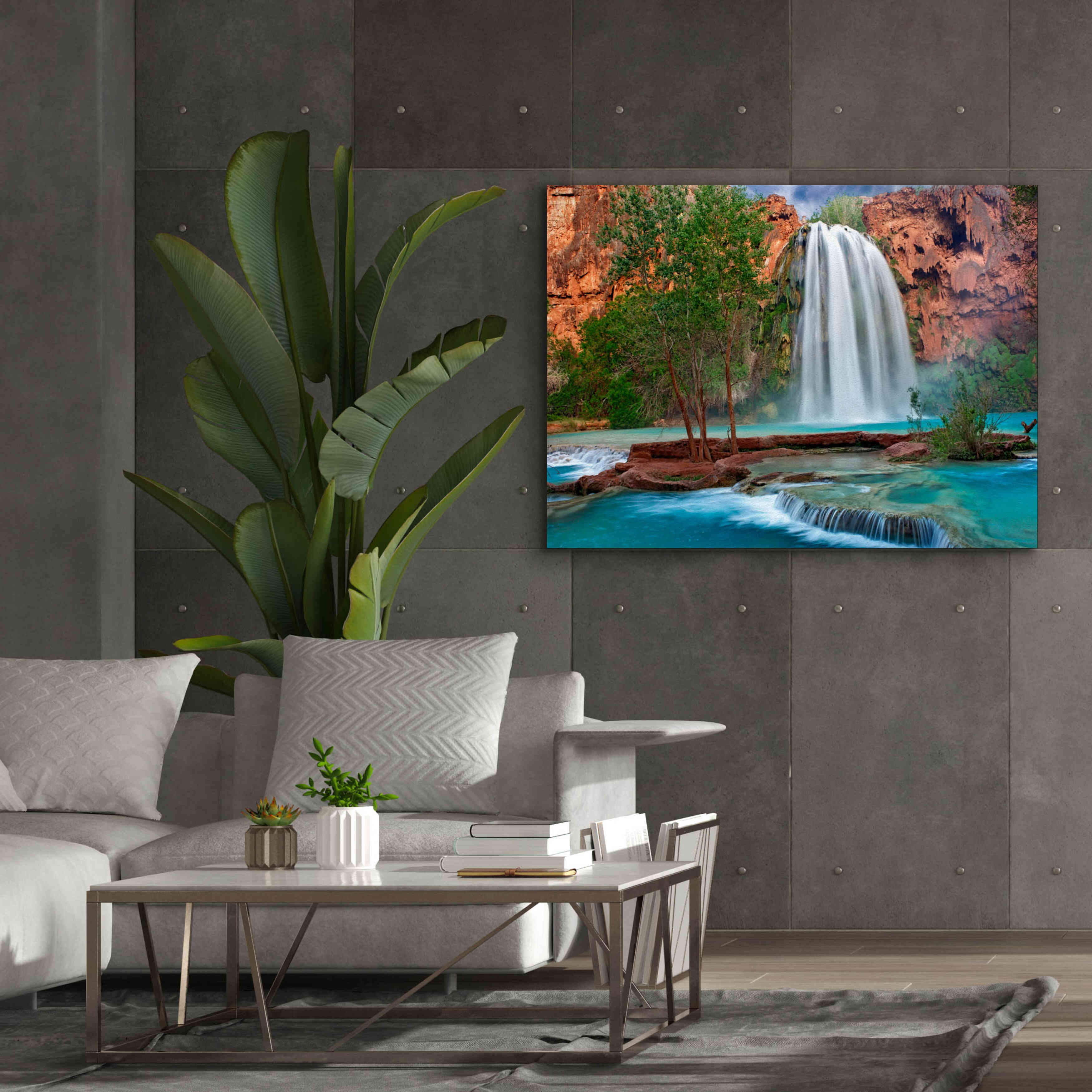 'Havasu Horizontal' by Mike Jones, Giclee Canvas Wall Art,54 x 40