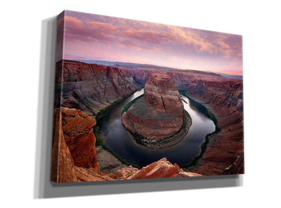 'Horseshoe Bend Dusk' by Mike Jones, Giclee Canvas Wall Art