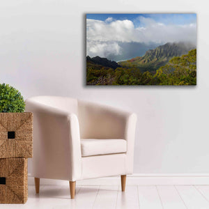 'Kauai Kalalou Canyon' by Mike Jones, Giclee Canvas Wall Art,40 x 26