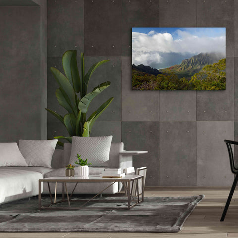 Image of 'Kauai Kalalou Canyon' by Mike Jones, Giclee Canvas Wall Art,60 x 40