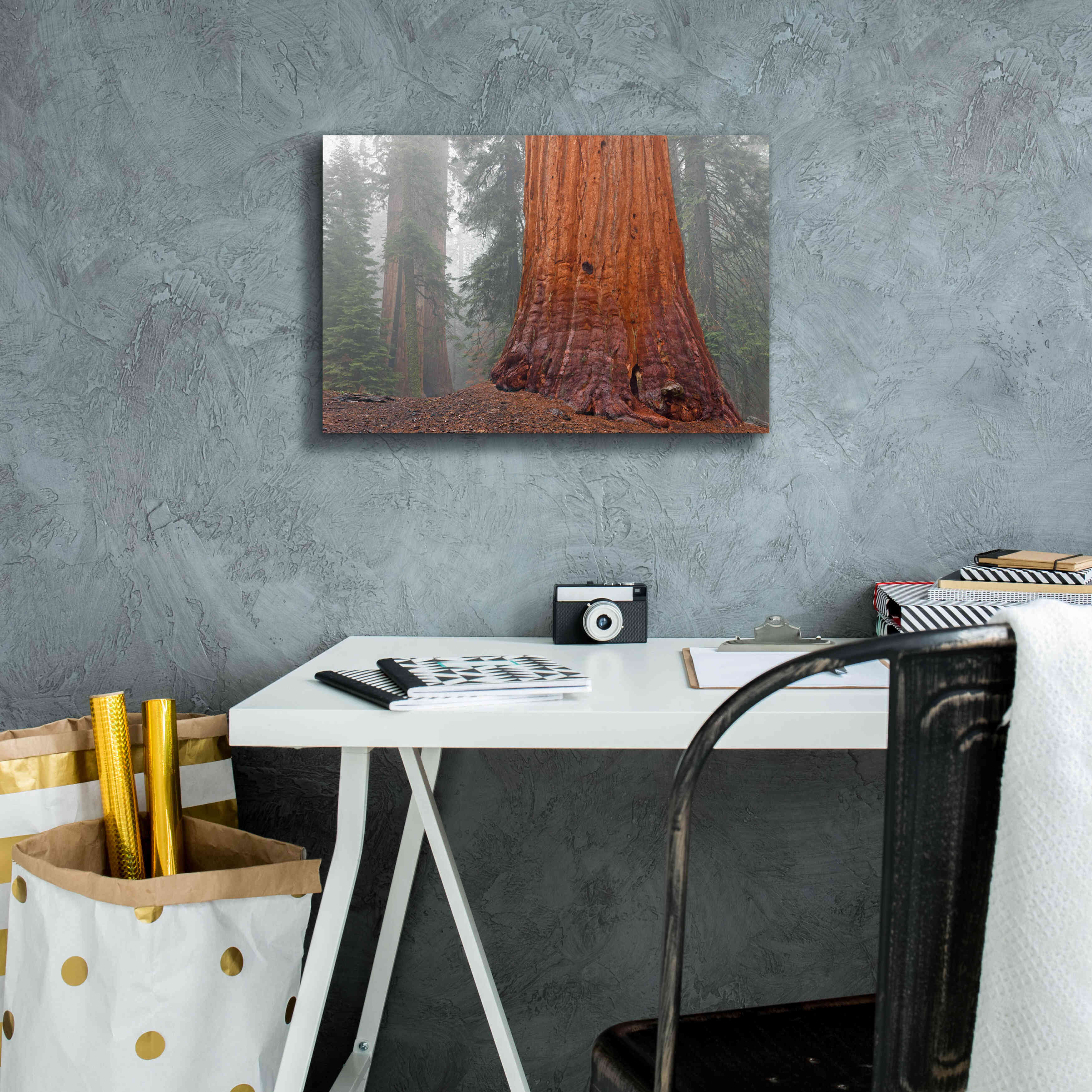 'Kings Canyon' by Mike Jones, Giclee Canvas Wall Art,18 x 12