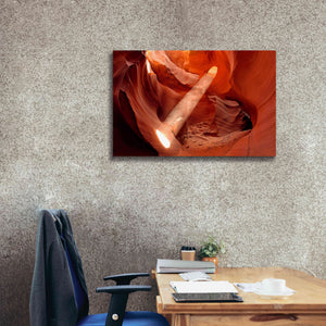 'Lower Antelope Light Beam' by Mike Jones, Giclee Canvas Wall Art,40 x 26