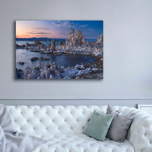 'Mono Lake South Tufa Dusk' by Mike Jones, Giclee Canvas Wall Art,60 x 40