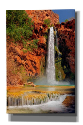 'Mooney Falls' by Mike Jones, Giclee Canvas Wall Art