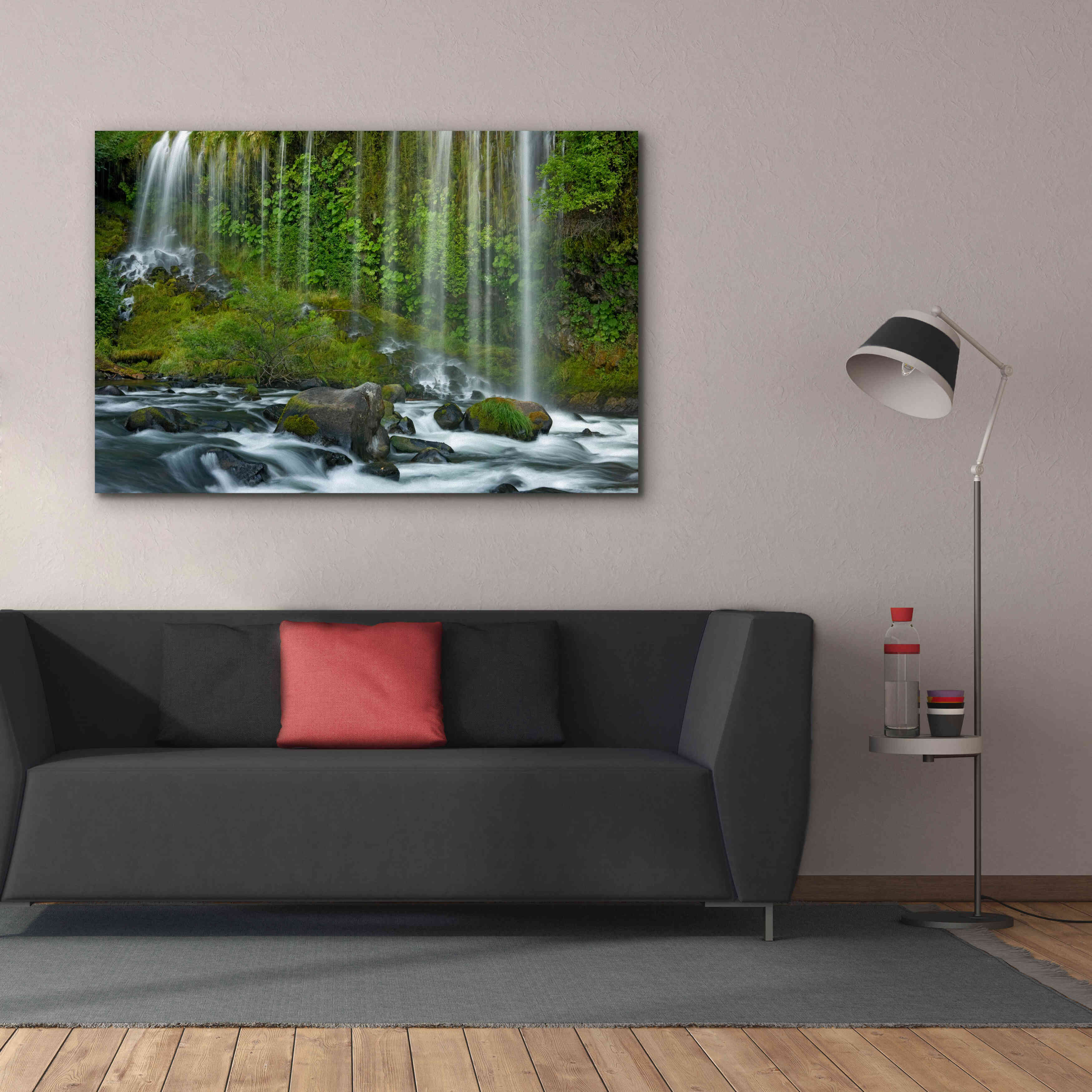 'Mossbrae Falls' by Mike Jones, Giclee Canvas Wall Art,60 x 40