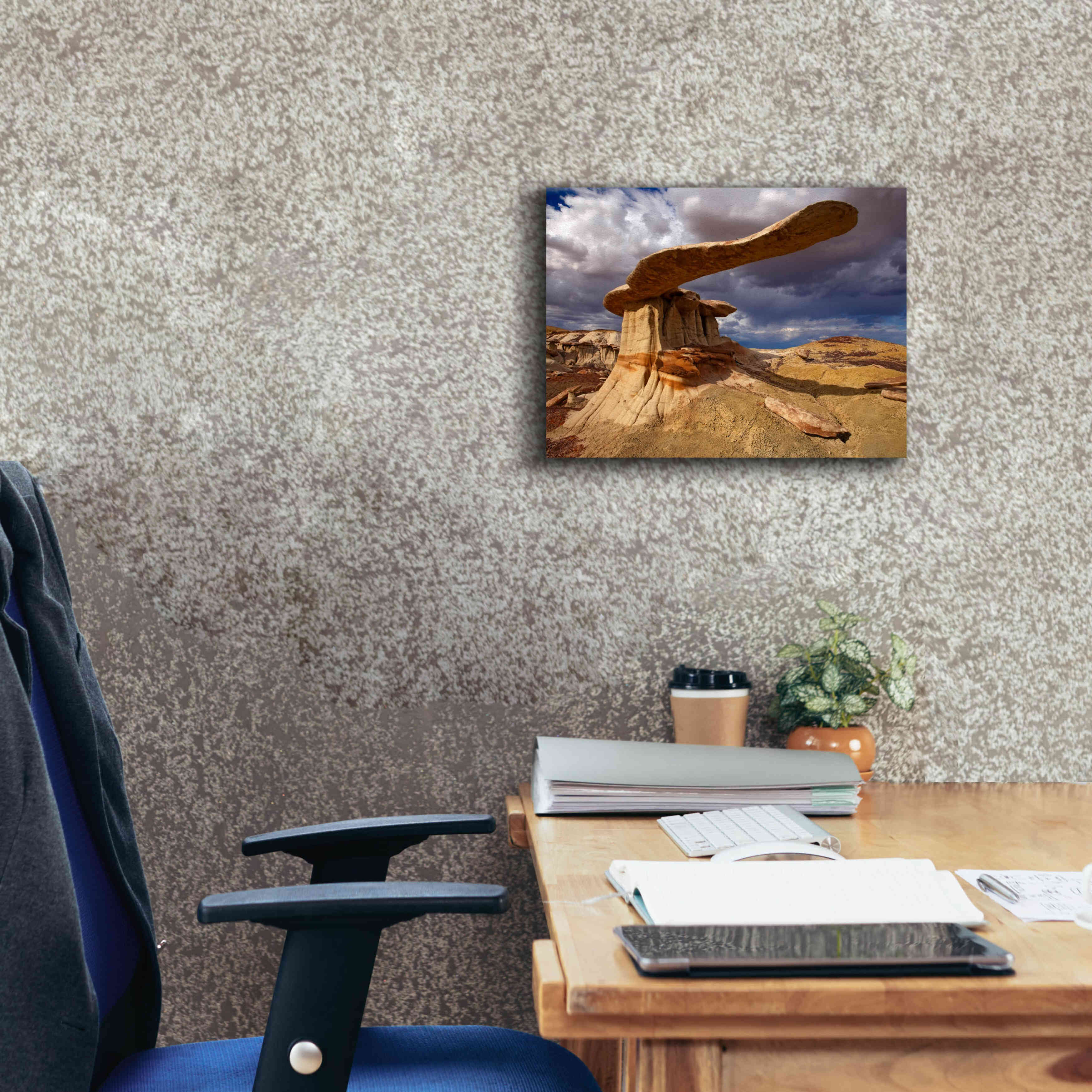 'NM Ahshislepah King Of Wings' by Mike Jones, Giclee Canvas Wall Art,16 x 12
