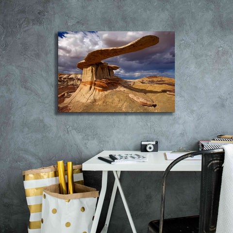 Image of 'NM Ahshislepah King Of Wings' by Mike Jones, Giclee Canvas Wall Art,26 x 18