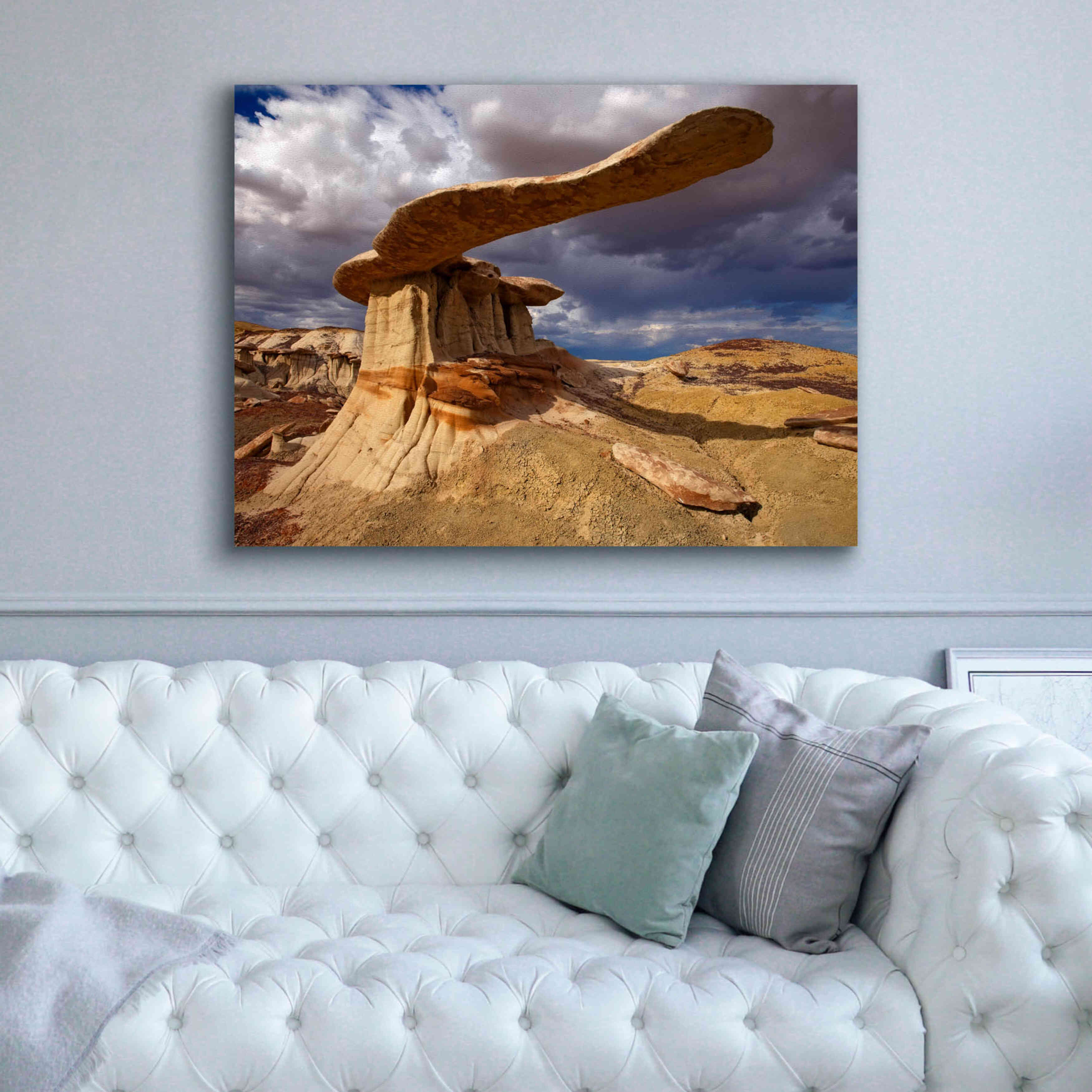 'NM Ahshislepah King Of Wings' by Mike Jones, Giclee Canvas Wall Art,54 x 40